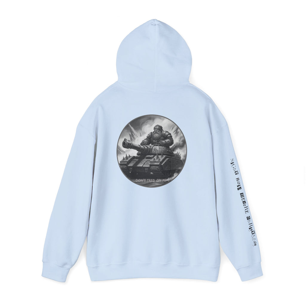 Santa Claus On A Tank Christmas Patriotic Hoodie Rebel Spirit Unisex Hoodie