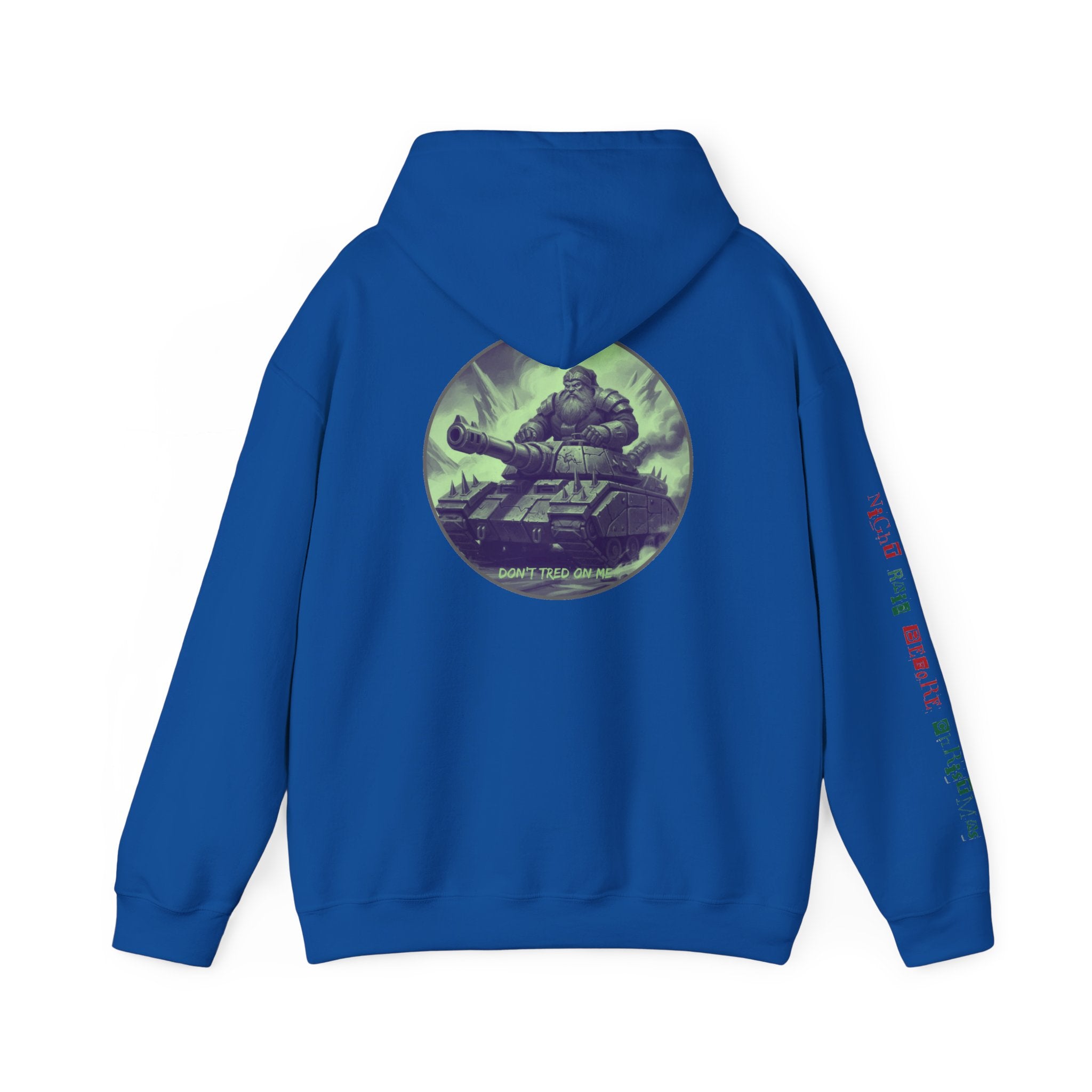 Santa Claus On A Tank Christmas Patriotic Hoodie Rebel Spirit Unisex Hoodie