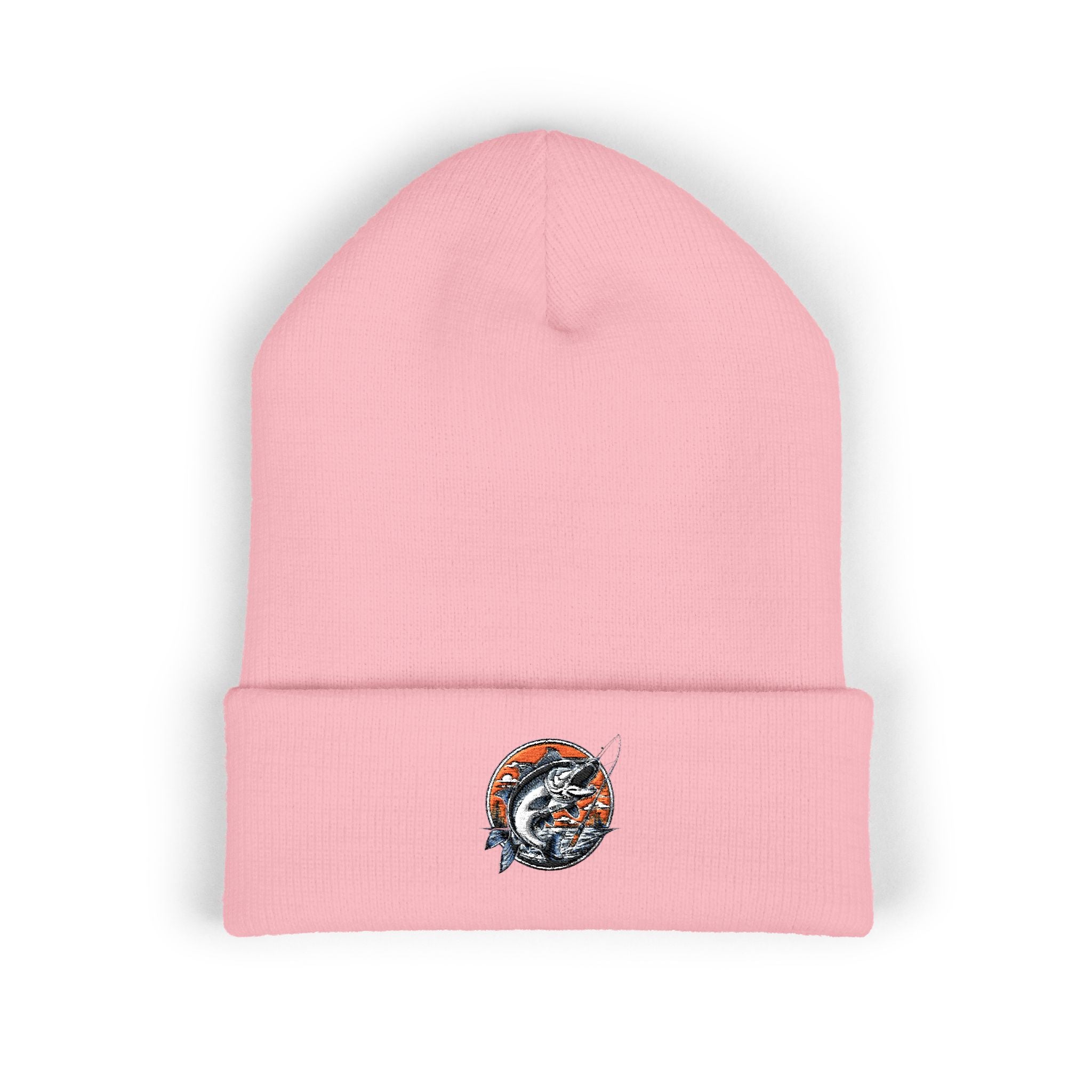 Embroidered Fishing Beanie, Fisherman Gift, Outdoor Apparel, Fishing Gear, Angler Hat, Fishing Lure Beanie