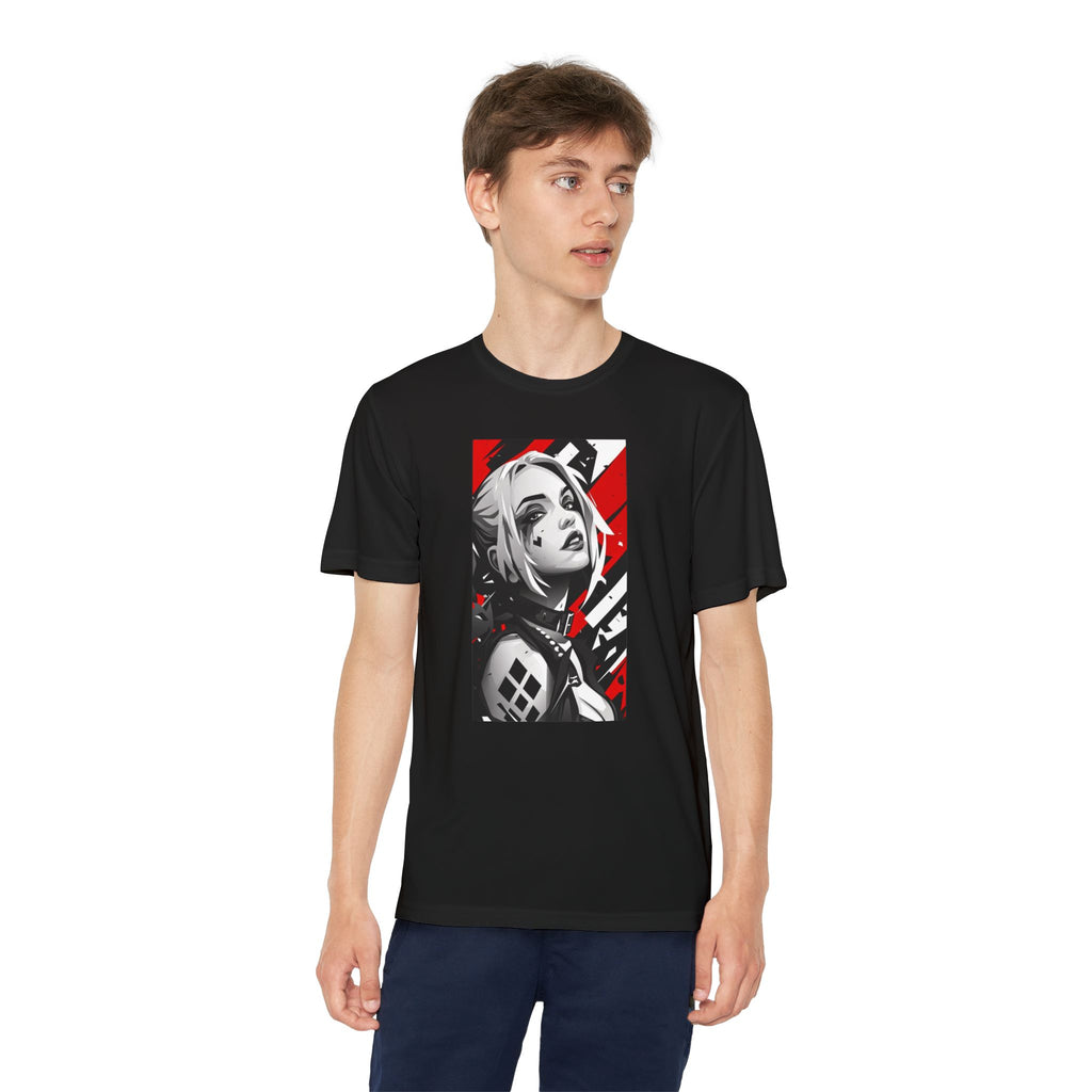 Superhero Youth T-Shirt Sports Graphic Tee, Cool Athletic Shirt for Kids
