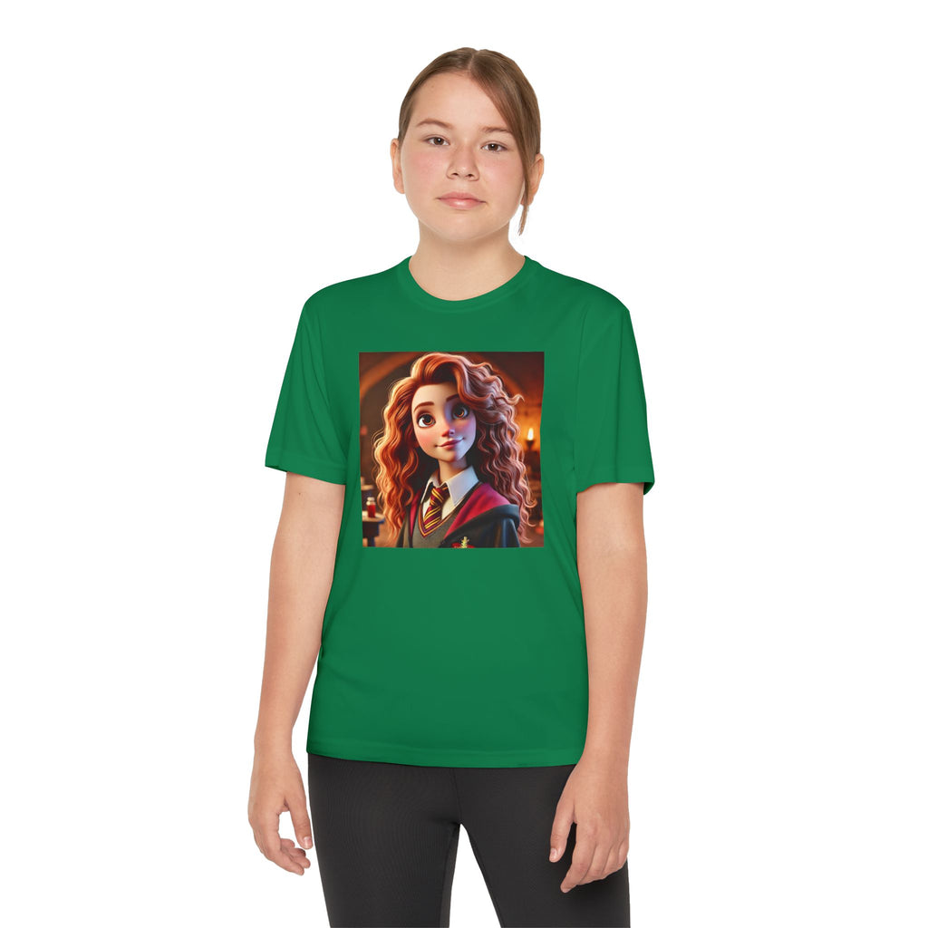 Youth Competitor Tee - Harry Potter, Wizard School Shirt, Magical Kids Top, Hogwarts Fan Gift, Sorcerer's Stone T-Shirt