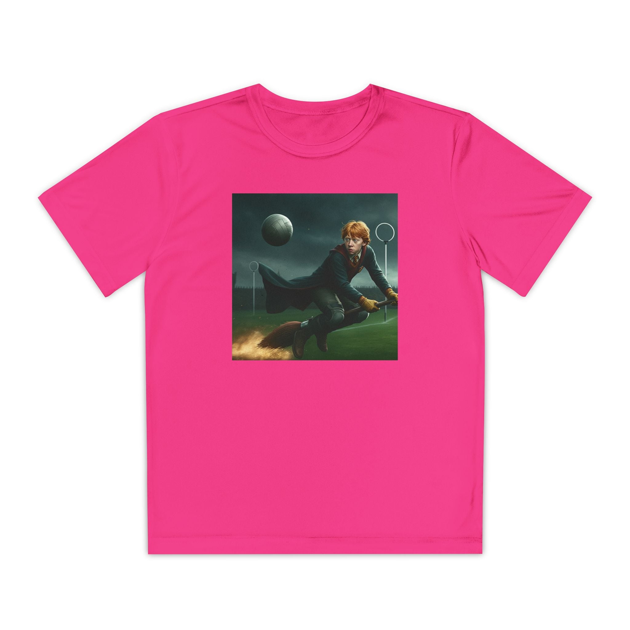Youth Competitor Tee - Harry Potter, Wizard School Shirt, Magical Kids Top, Hogwarts Fan Gift, Sorcerer's Stone T-Shirt