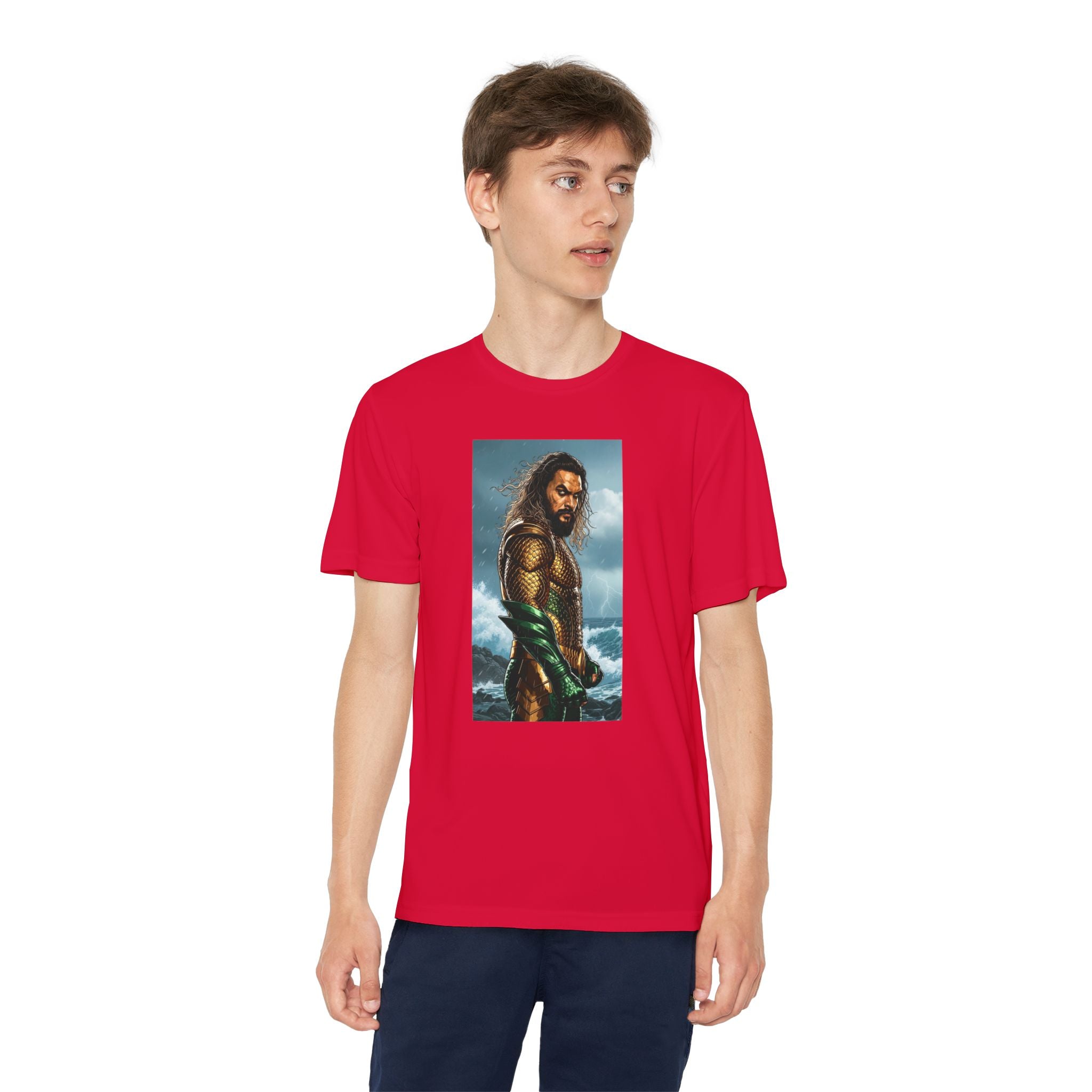 Aquaman Superhero Youth Tee, Kids Superhero Shirt, Child Aquaman T-shirt, Comic Book Tee, Superhero Fan Gift