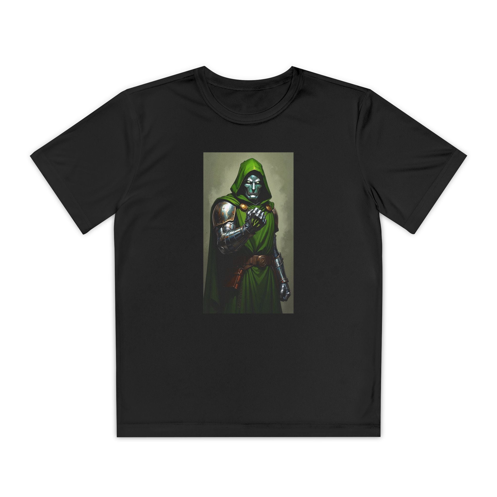 Dr Doom Superhero Marvel Patriotic, Kids Graphic T-Shirt, Boys Hero Top, Girls Comic Book Clothing, Birthday