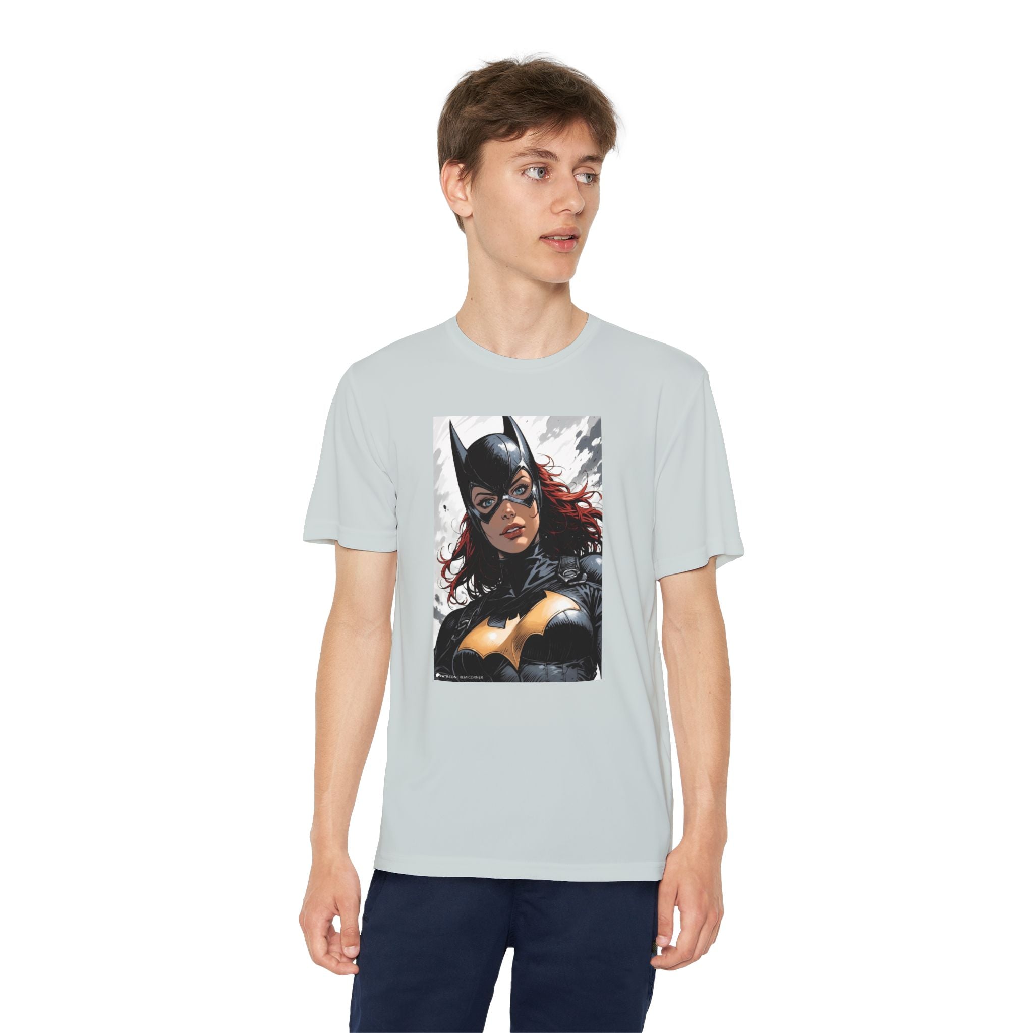 Superhero Youth T-Shirt Sports Graphic Tee, Cool Athletic Shirt for Kids