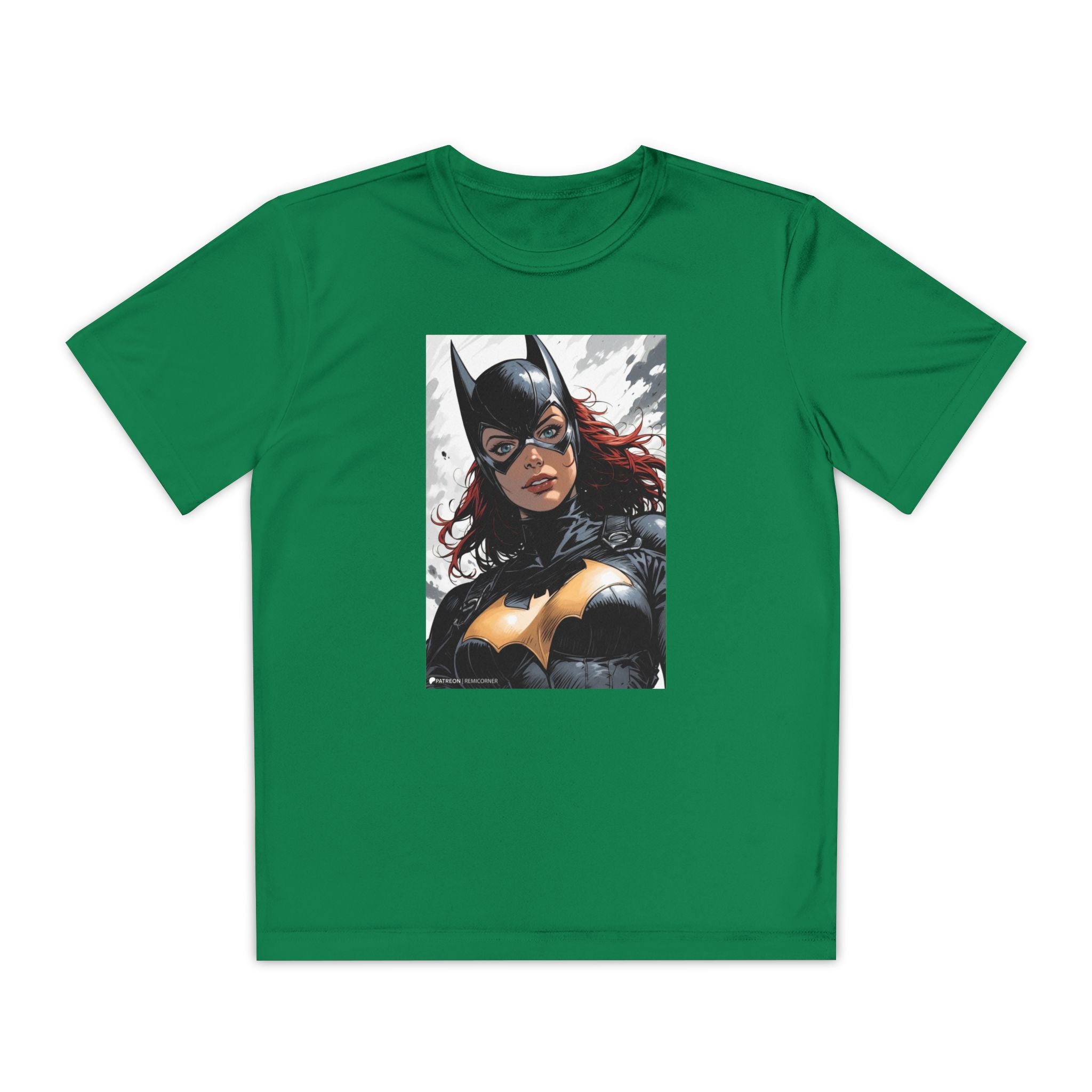Superhero Youth T-Shirt Sports Graphic Tee, Cool Athletic Shirt for Kids