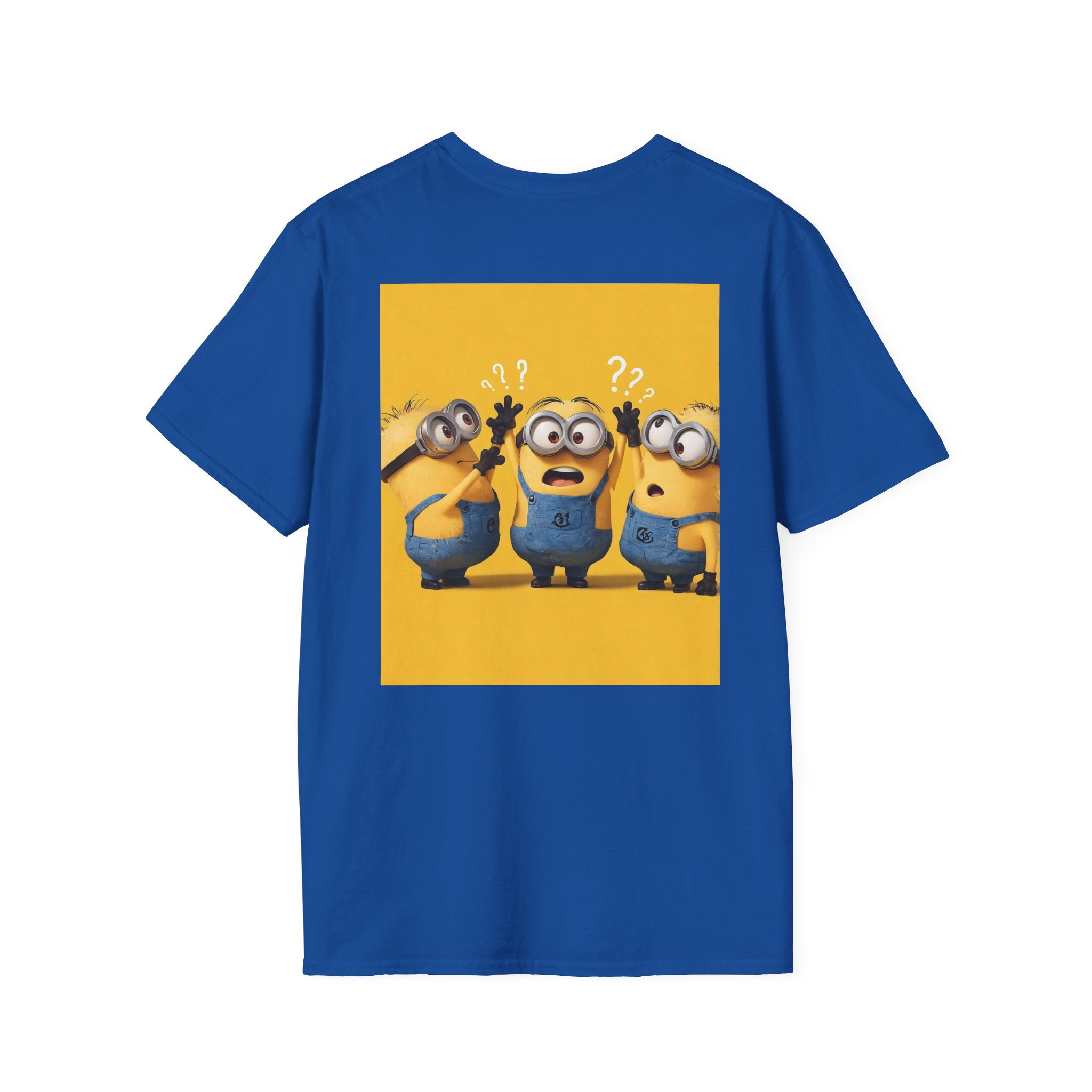 Minions Despicable Me Youth T-Shirt Gru Movie Fan Tee, Unisex Softstyle Shirt, Kids Birthday Gift, Cartoon Character Top, Funny Graphic Tee