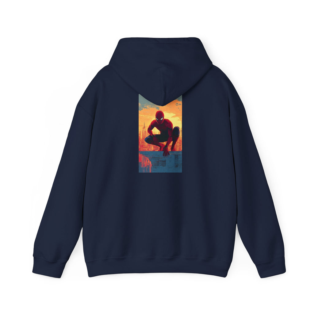 Hooded Sweatshirt - Spiderman Design