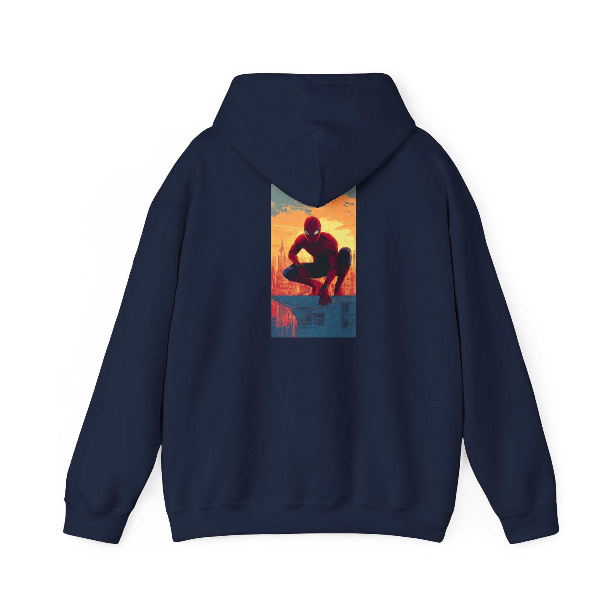 Hooded Sweatshirt - Spiderman Design