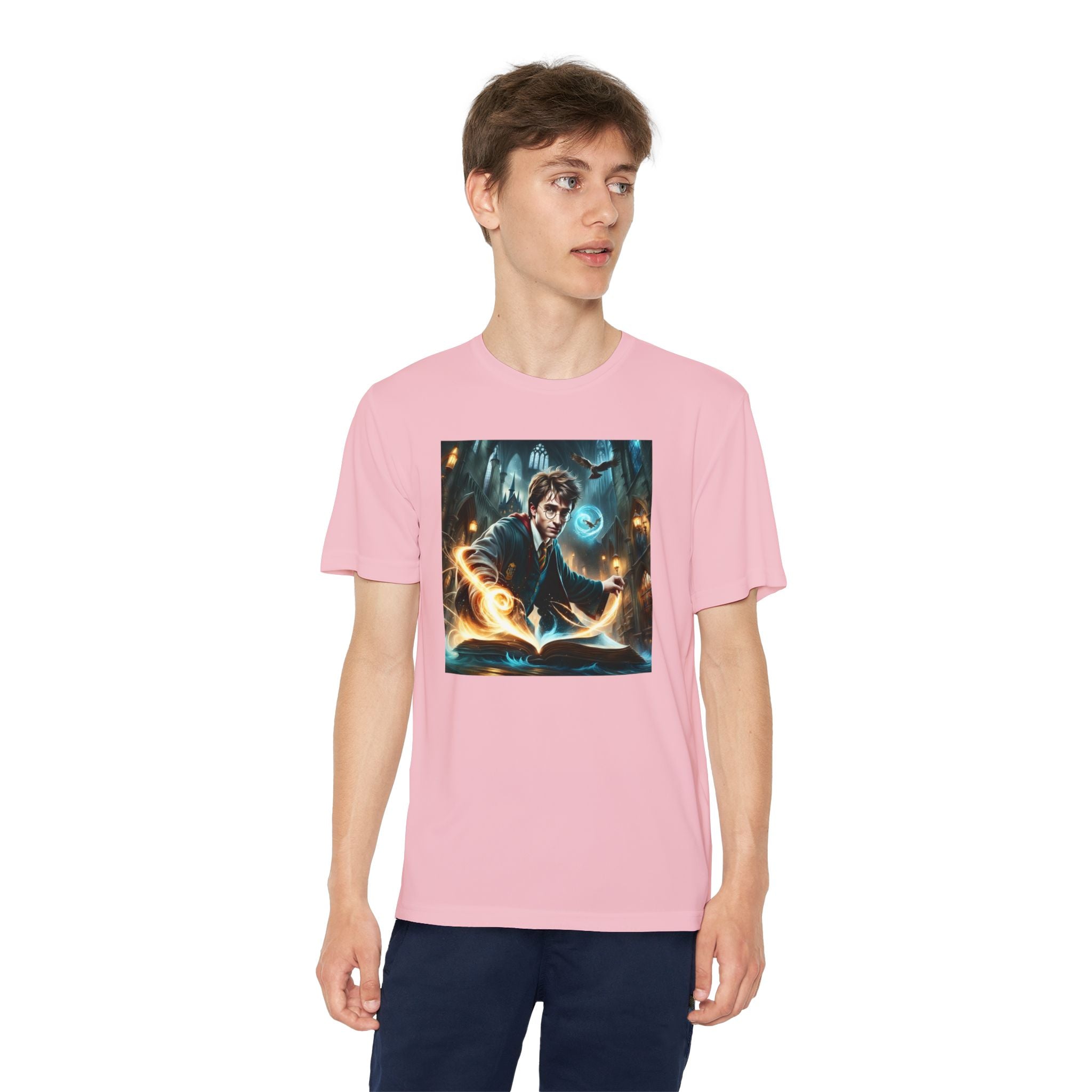 Youth Competitor Tee - Harry Potter, Wizard School Shirt, Magical Kids Top, Hogwarts Fan Gift, Sorcerer's Stone T-Shirt