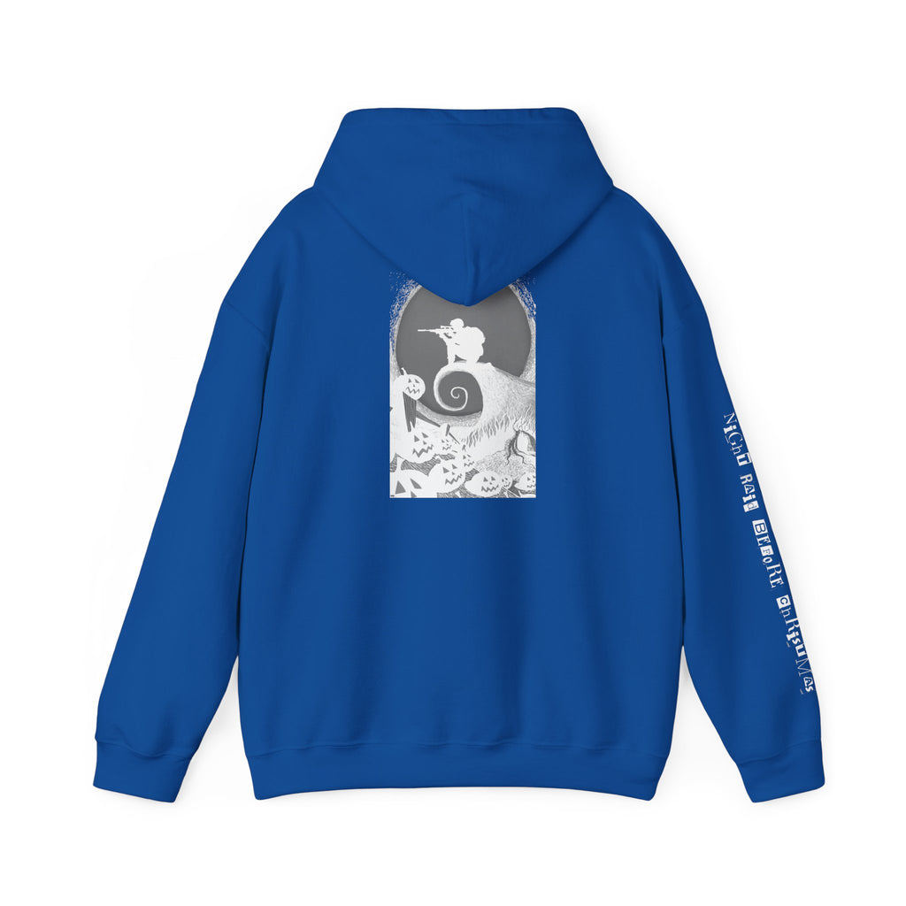Night Raid Before Christmas Patriotic Hoodie ~ Rebel Spirit Unisex Hoodie