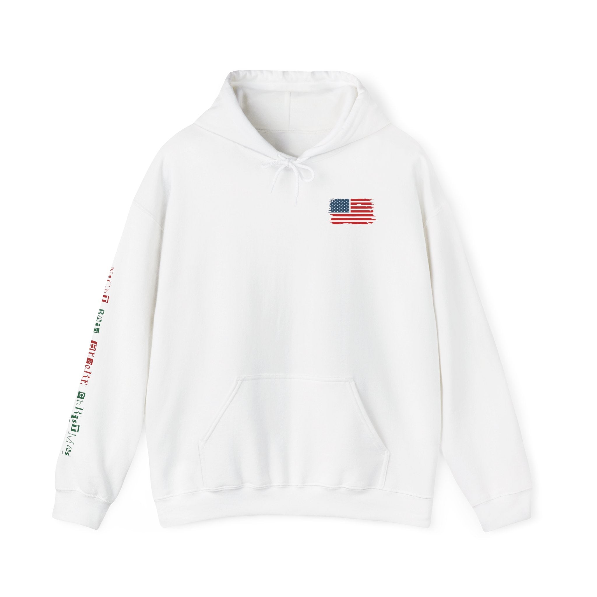 Night Raid Before Christmas Patriotic Hoodie Rebel Spirit Unisex Hoodie