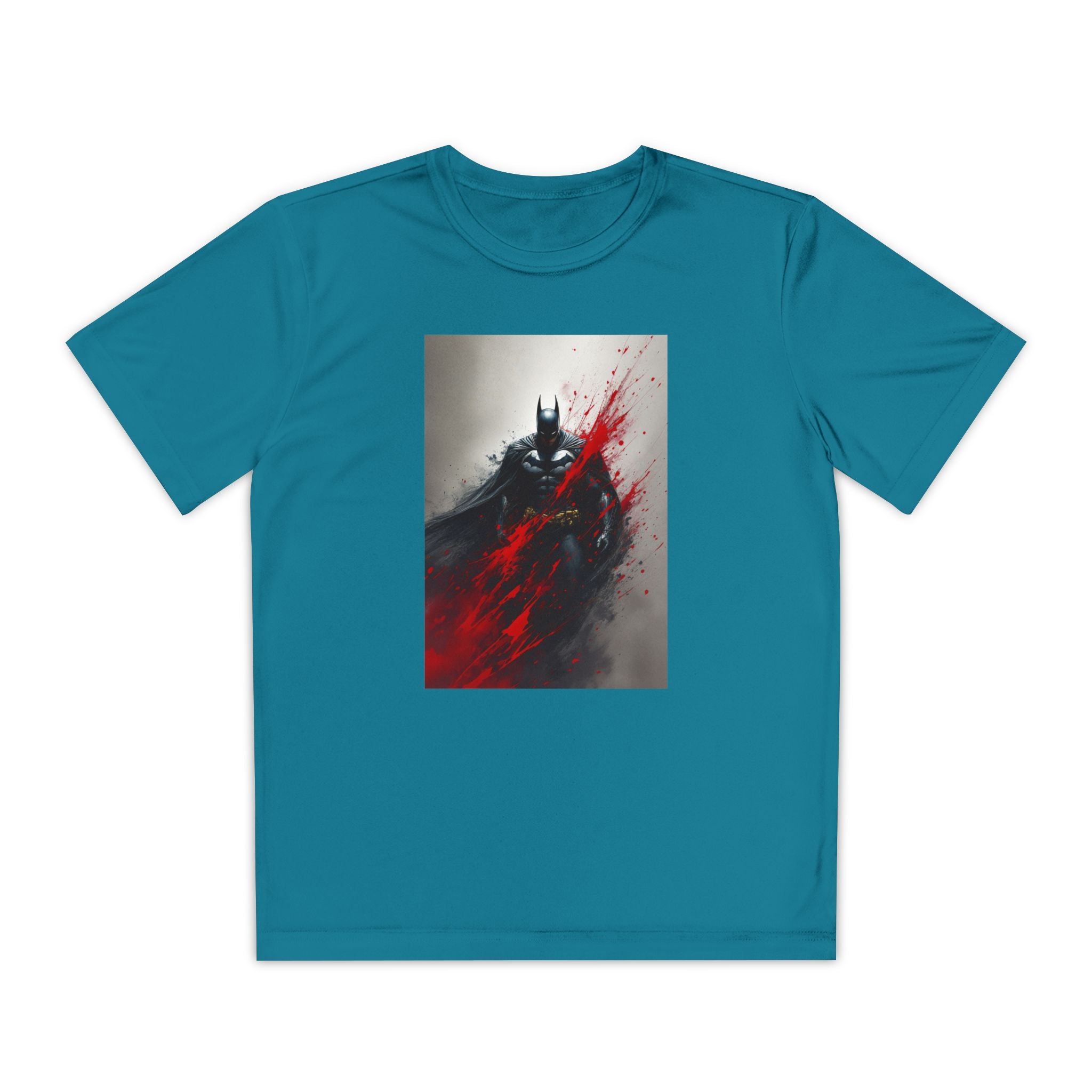 Batman Superhero Marvel Patriotic, Kids Graphic T-Shirt, Boys Hero Top, Girls Comic Book Clothing, Birthday