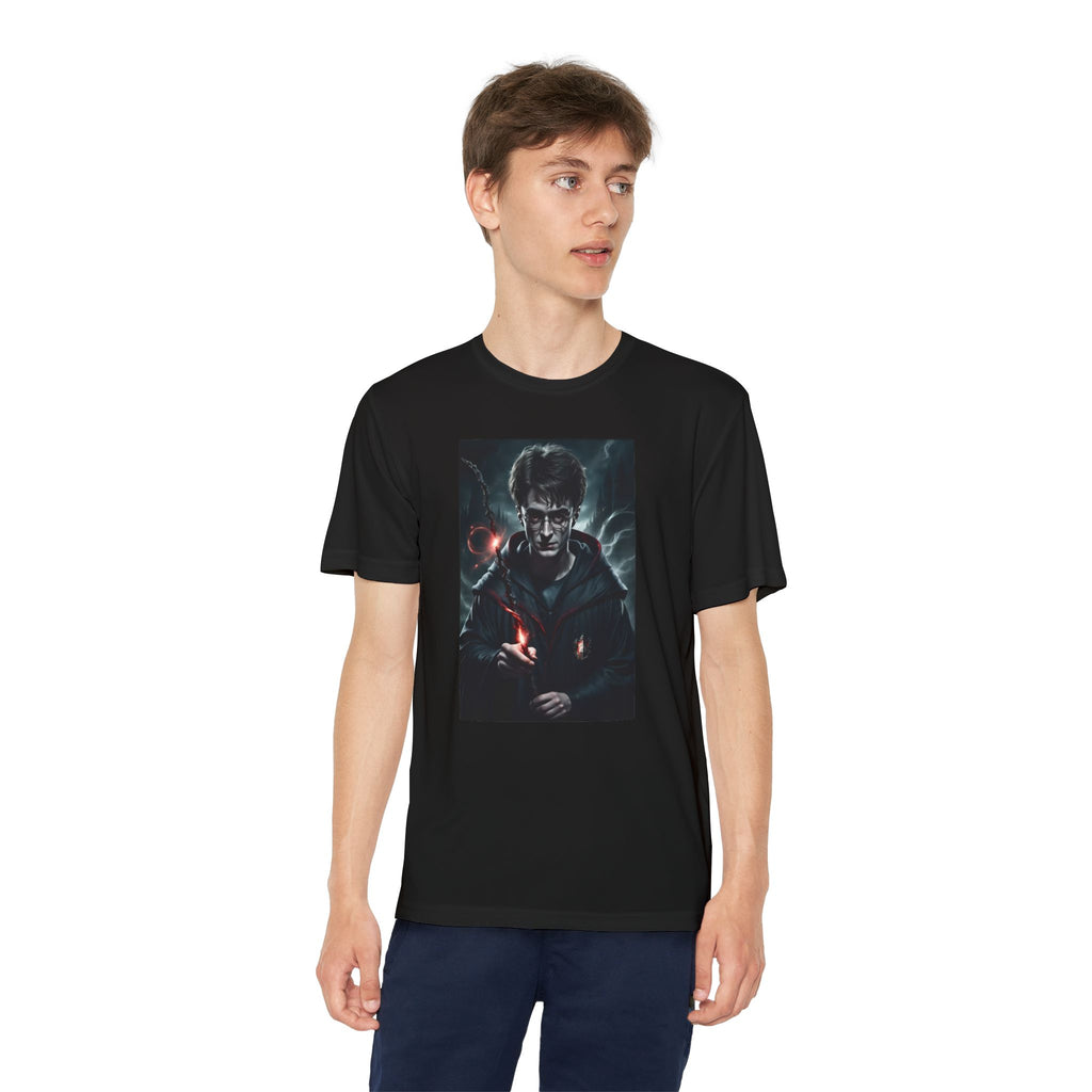 Youth Competitor Tee - Harry Potter, Wizard School Shirt, Magical Kids Top, Hogwarts Fan Gift, Sorcerer's Stone T-Shirt