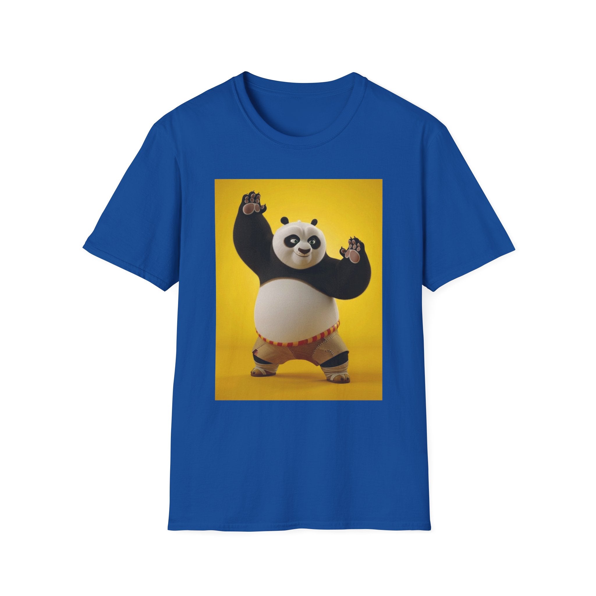 Kung Fu Panda Unisex Softstyle T-Shirt, DreamWorks Animation Youth Competitor Tee, Graphic Tee, Movie Fan Gift, Cult Classic Shirt, Comfy