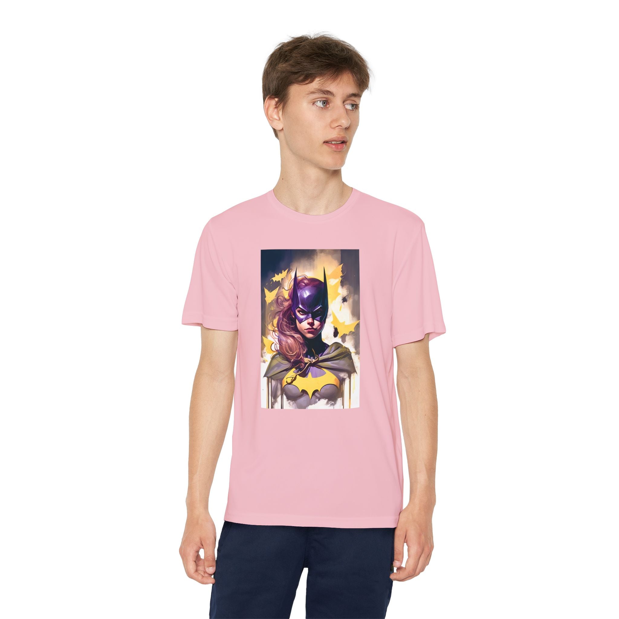 Superhero Youth T-Shirt Sports Graphic Tee, Cool Athletic Shirt for Kids