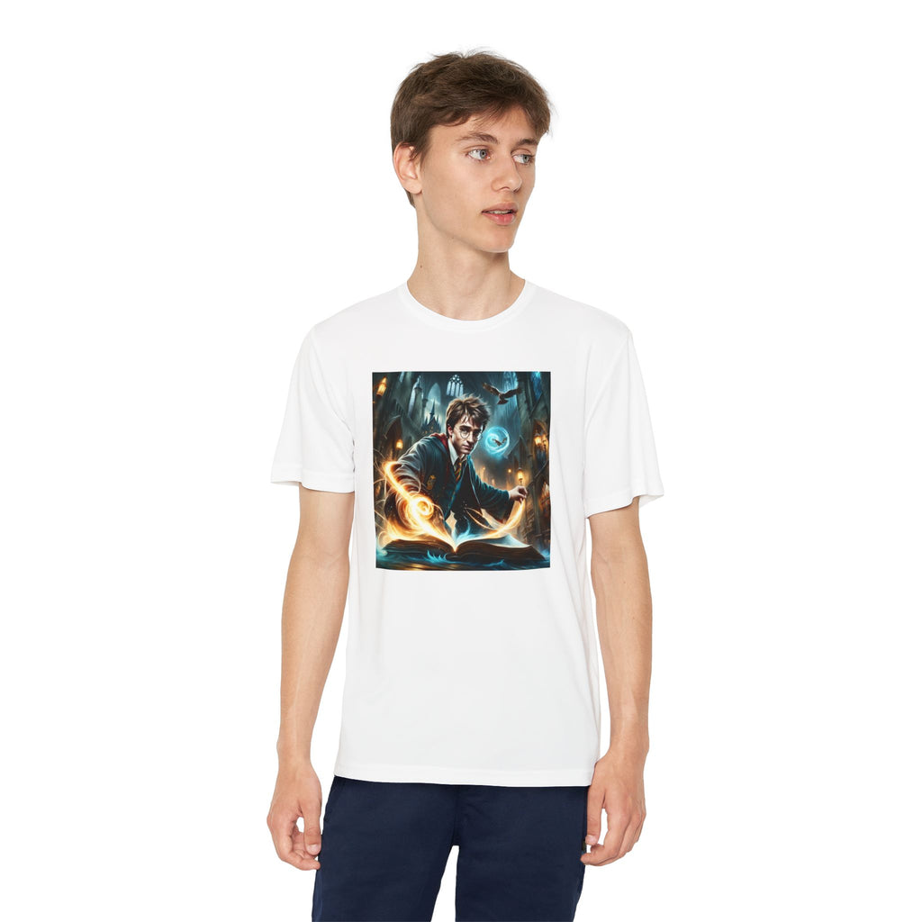 Youth Competitor Tee - Harry Potter, Wizard School Shirt, Magical Kids Top, Hogwarts Fan Gift, Sorcerer's Stone T-Shirt
