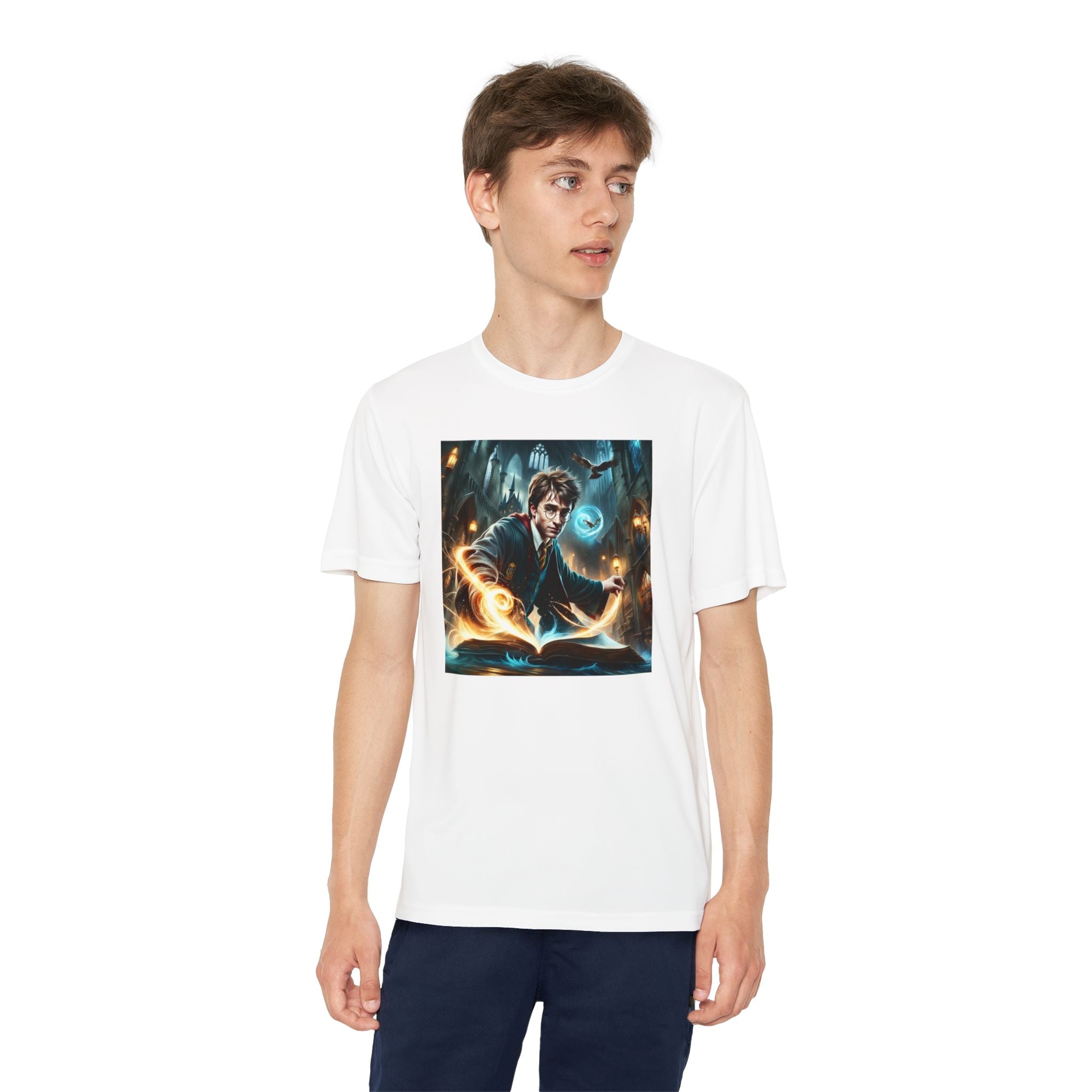 Youth Competitor Tee - Harry Potter, Wizard School Shirt, Magical Kids Top, Hogwarts Fan Gift, Sorcerer's Stone T-Shirt