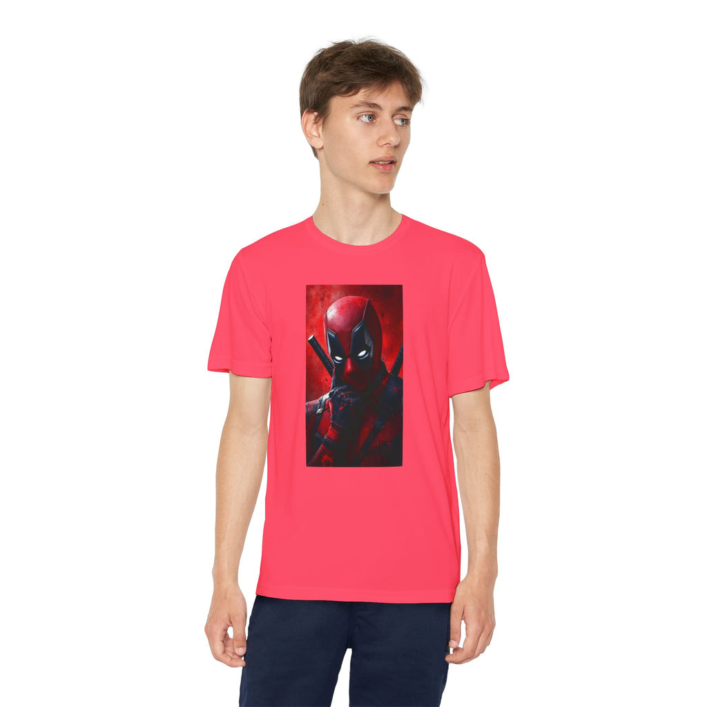 Deadpool Superhero Marvel Patriotic, Kids Graphic T-Shirt, Boys Hero Top, Girls Comic Book Clothing, Birthday