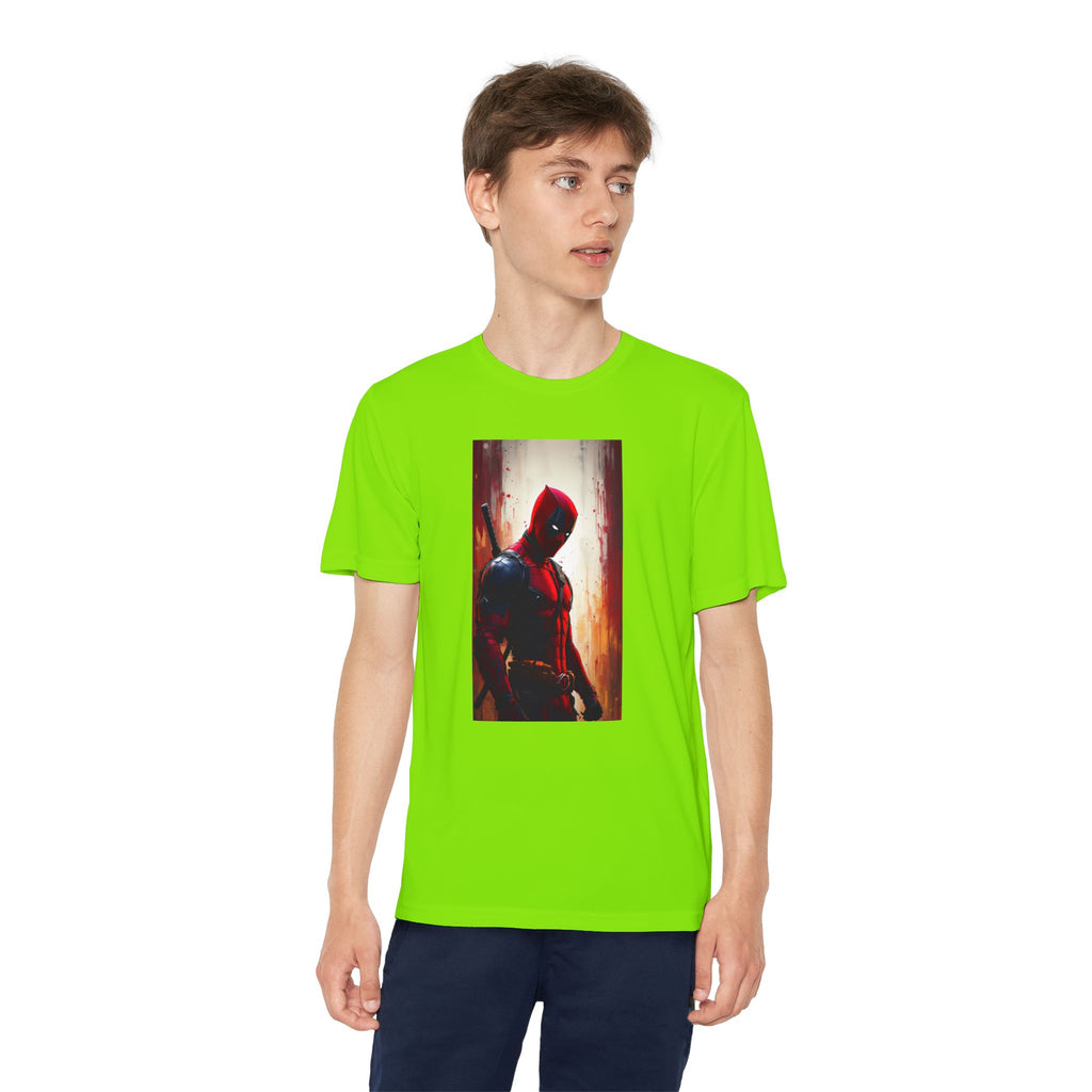 Deadpool Superhero Marvel Patriotic, Kids Graphic T-Shirt, Boys Hero Top, Girls Comic Book Clothing, Birthday