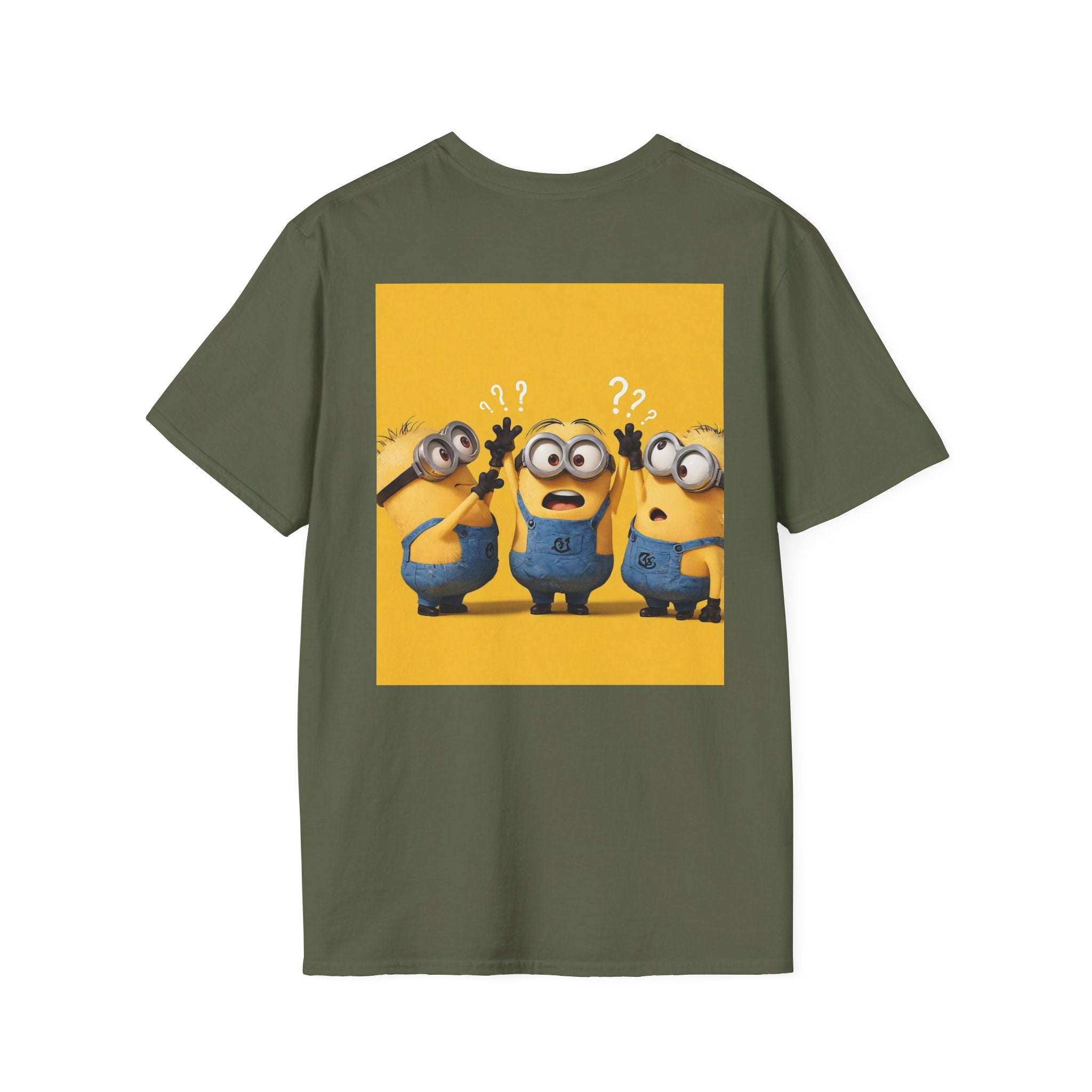 Minions Despicable Me Youth T-Shirt Gru Movie Fan Tee, Unisex Softstyle Shirt, Kids Birthday Gift, Cartoon Character Top, Funny Graphic Tee