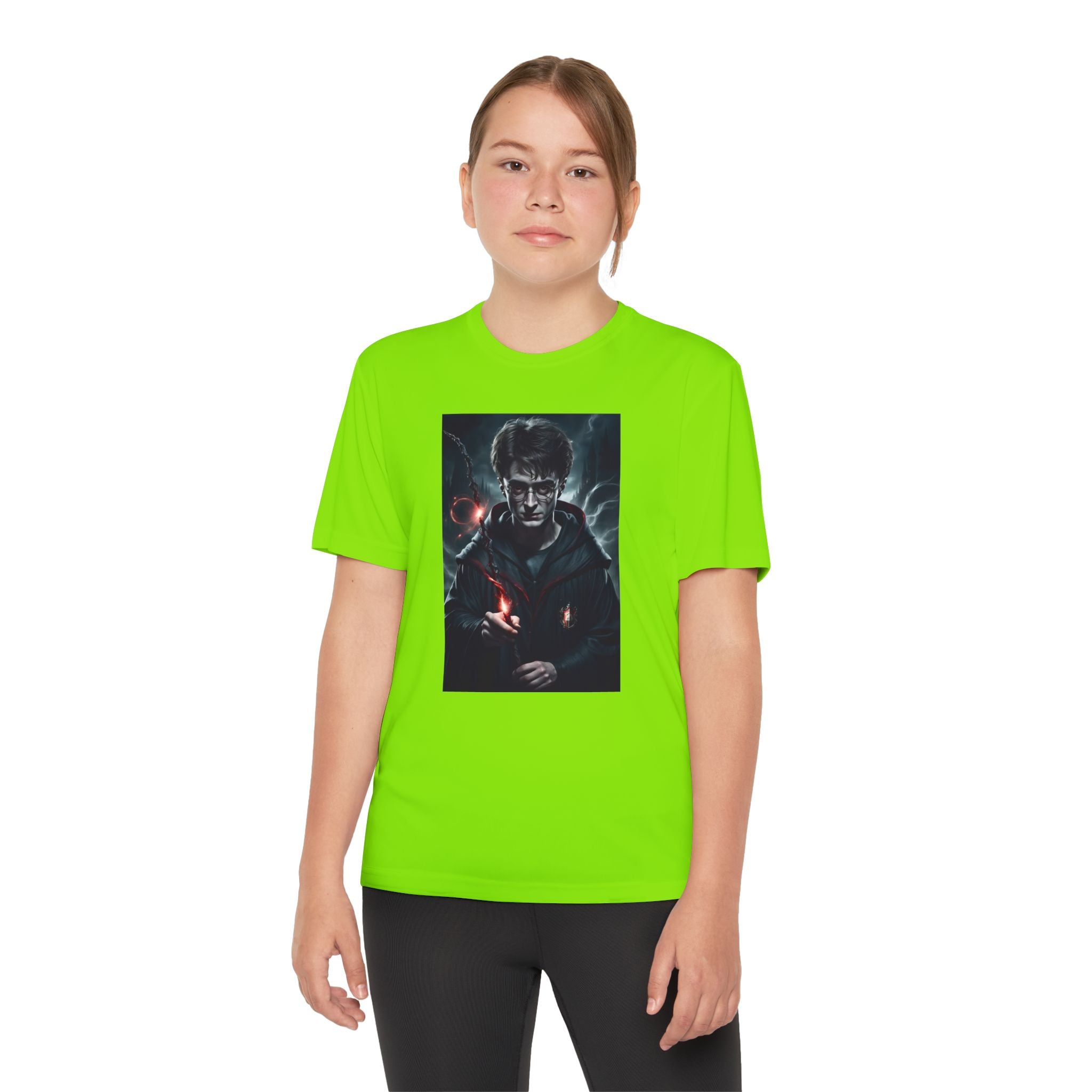 Youth Competitor Tee - Harry Potter, Wizard School Shirt, Magical Kids Top, Hogwarts Fan Gift, Sorcerer's Stone T-Shirt