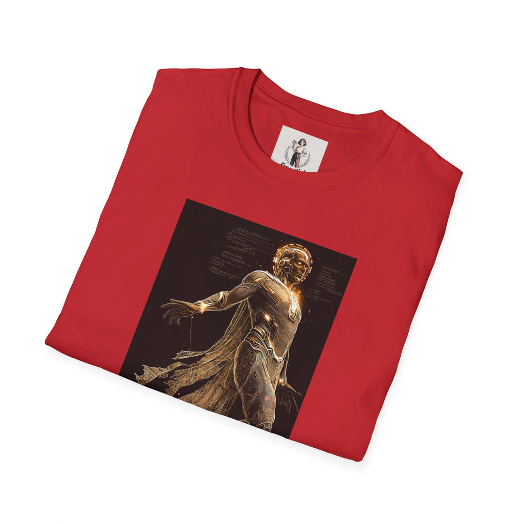 Vison Superhero Marvel Unisex Softstyle T-Shirt, Comic Book Tee, Geeky Clothing, Cosplay Costume Top