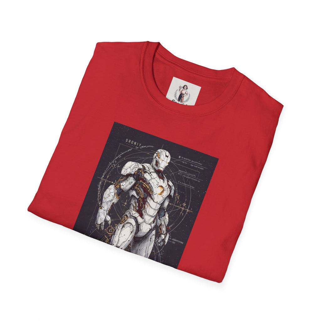 Ironman Superhero Marvel Unisex Softstyle T-Shirt, Comic Book Tee, Geeky Clothing, Cosplay Costume Top