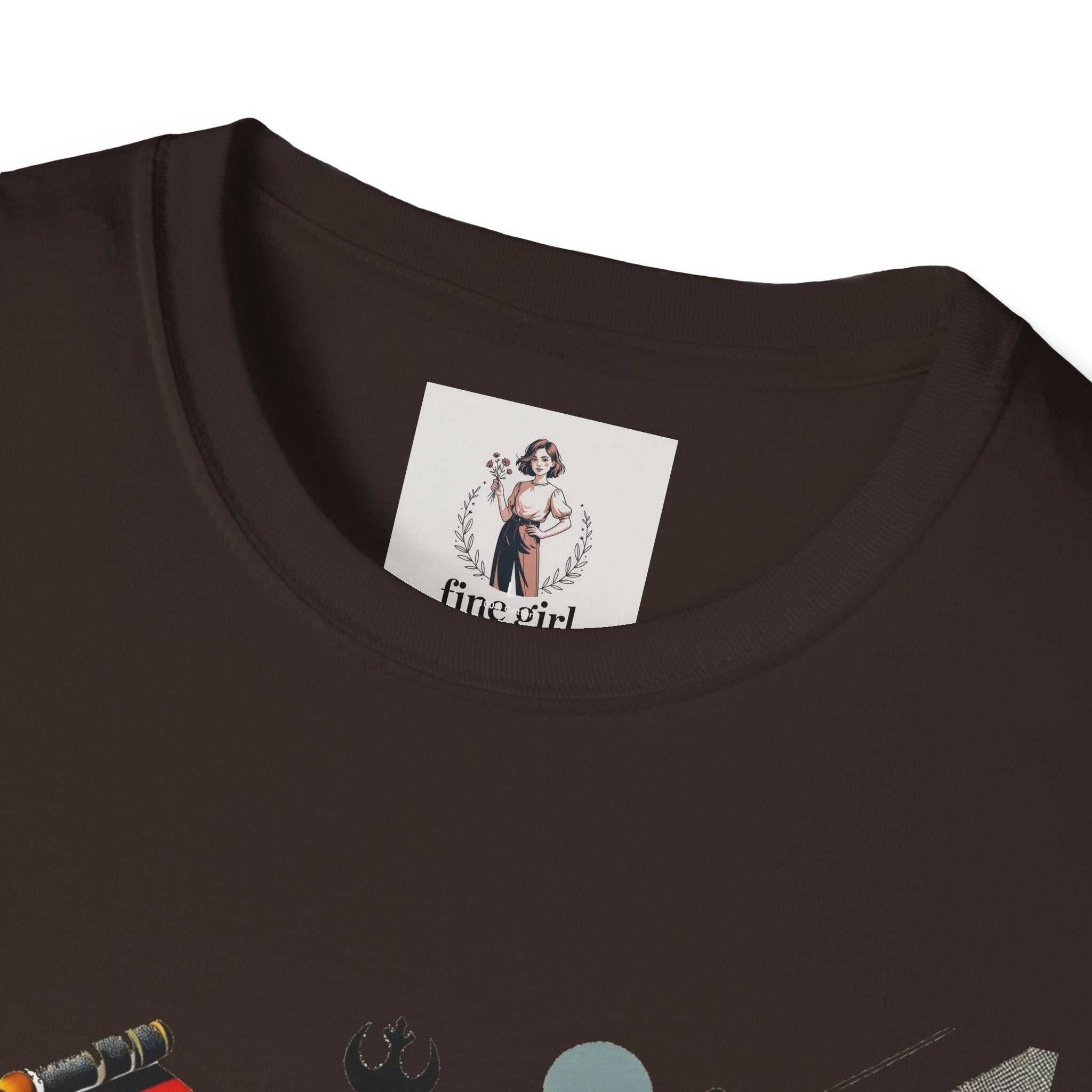 Star Wars Movie Themed T-Shirt Unisex Softstyle T-Shirt