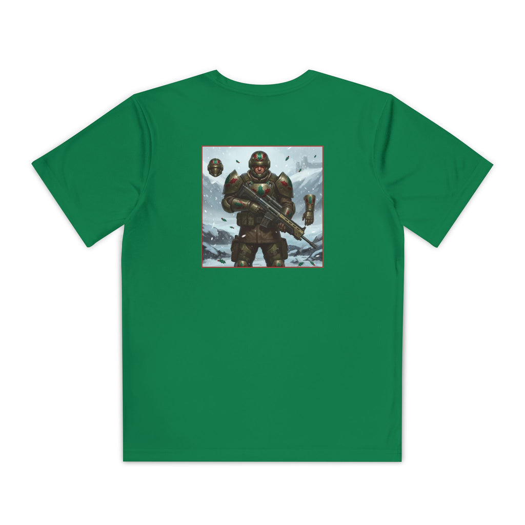 Yule Guard Patriotic Christmas Holiday ~ Youth T-Shirt, Unisex Softstyle T-Shirt