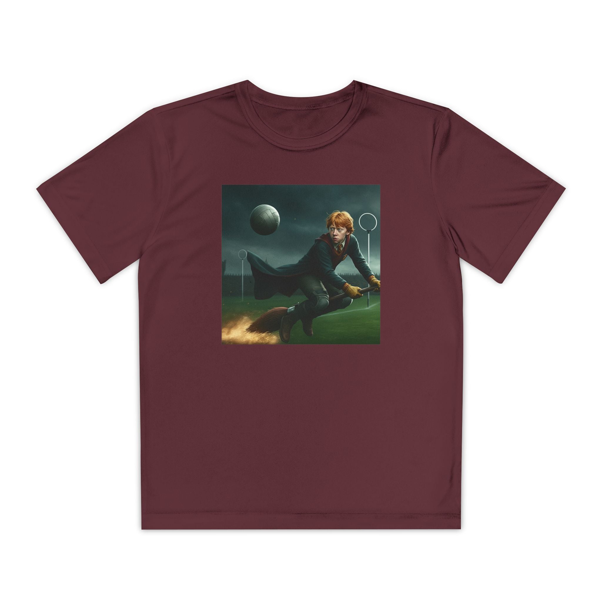 Youth Competitor Tee - Harry Potter, Wizard School Shirt, Magical Kids Top, Hogwarts Fan Gift, Sorcerer's Stone T-Shirt