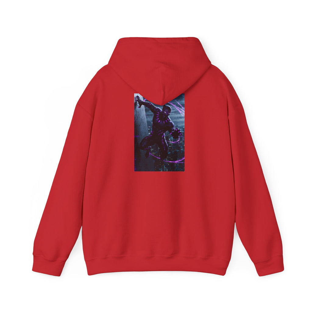 Hooded Sweatshirt - The Black Panther Design