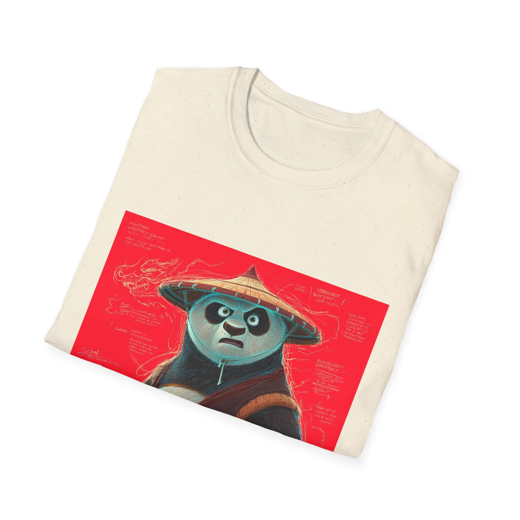 Kung Fu Panda Unisex Softstyle T-Shirt, DreamWorks Animation Youth Competitor Tee, Graphic Tee, Movie Fan Gift, Cult Classic Shirt, Comfy