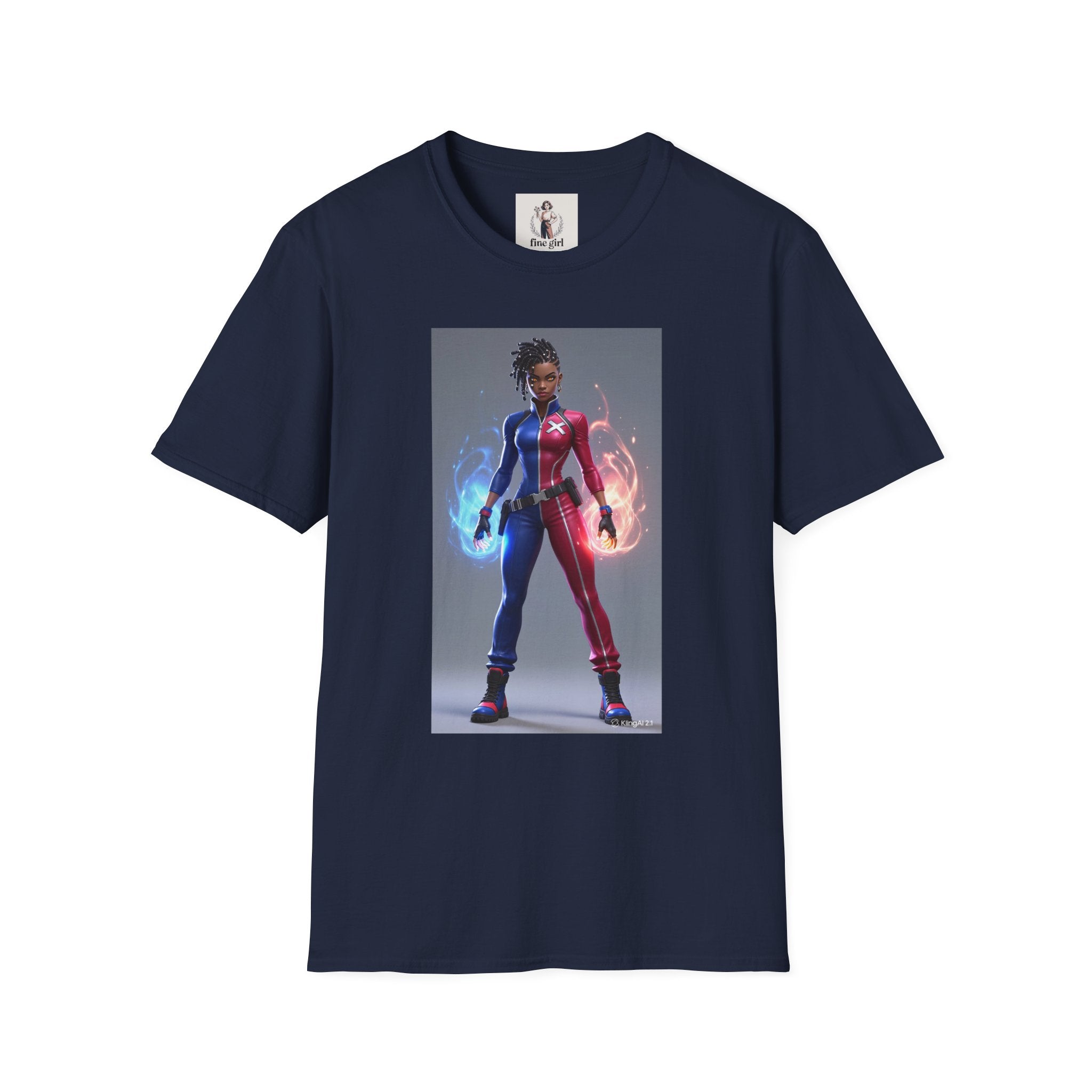 Mercedes Knight Superhero Marvel Unisex Softstyle T-Shirt, Comic Book Tee, Graphic Novel Shirt, Geeky Clothing, Cosplay Costume Top