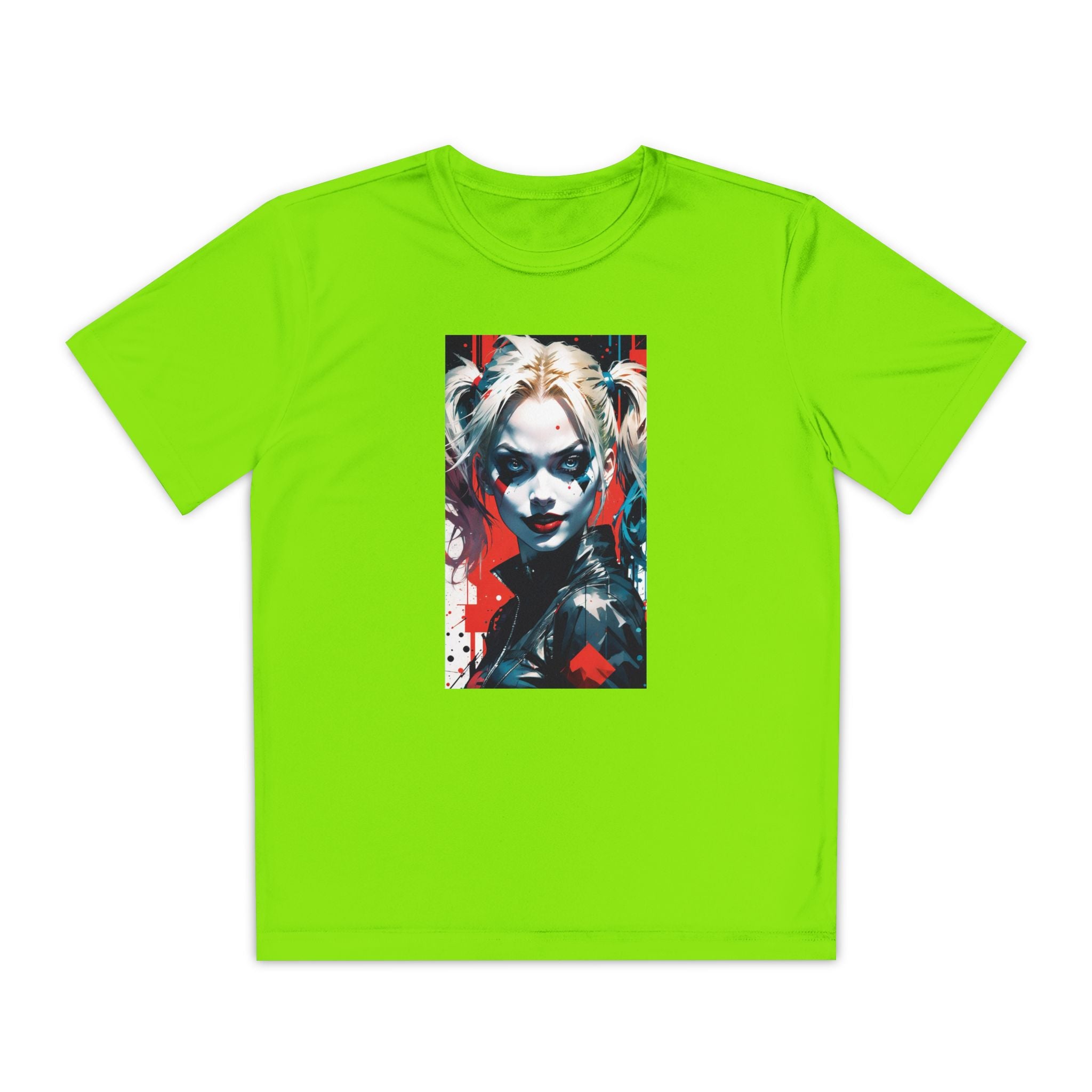 Superhero Youth T-Shirt Sports Graphic Tee, Cool Athletic Shirt for Kids