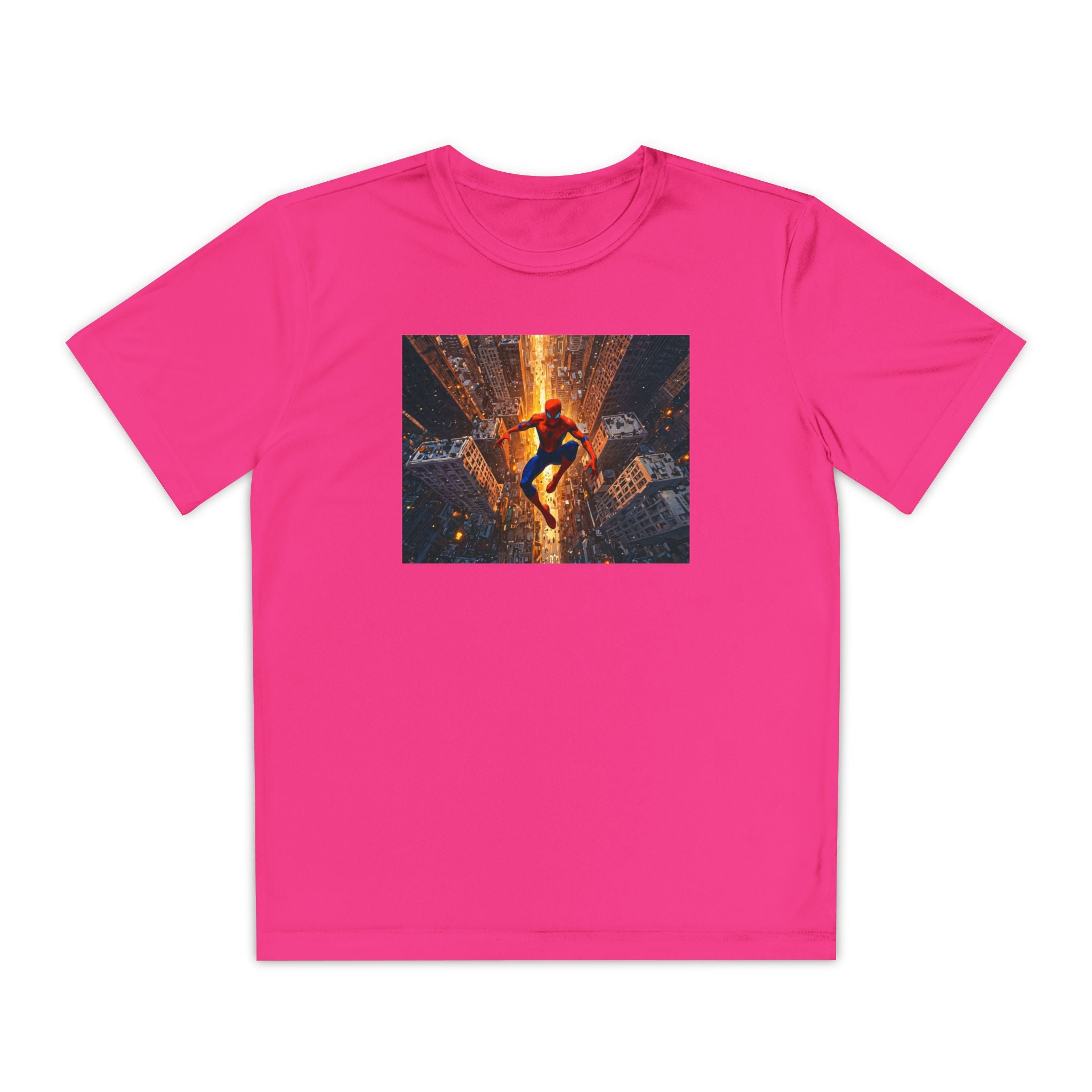 Spiderman Superhero Marvel Youth T-Shirt, Kids Shirt, Comic Book Fan Gift, Superhero Birthday Party, Children's Apparel