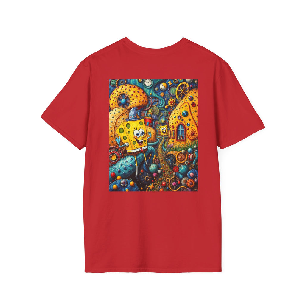 SpongeBob SquarePants Kids T-Shirt, Mr Krabs Squidward Patrick Star Youth Tee, Nickelodeon Children's TV Shirt, Unisex Softstyle