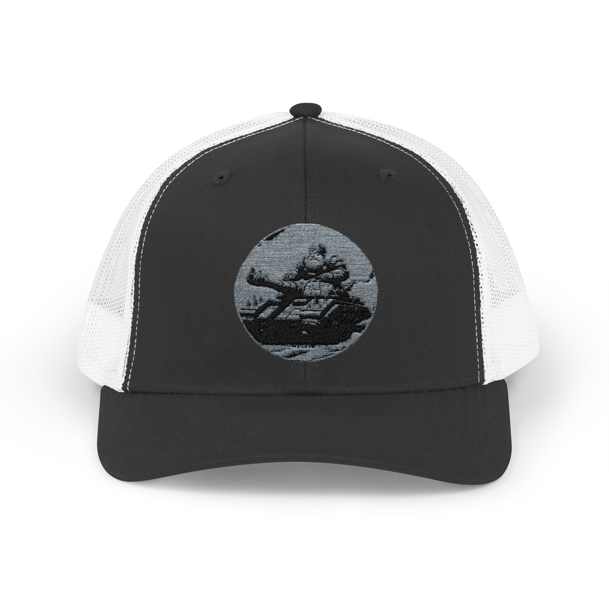 Santa Claus On A Tank Christmas Patriotic, Trucker Cap, Patriotic hat, Truckers Hat, Patriotic Accessories