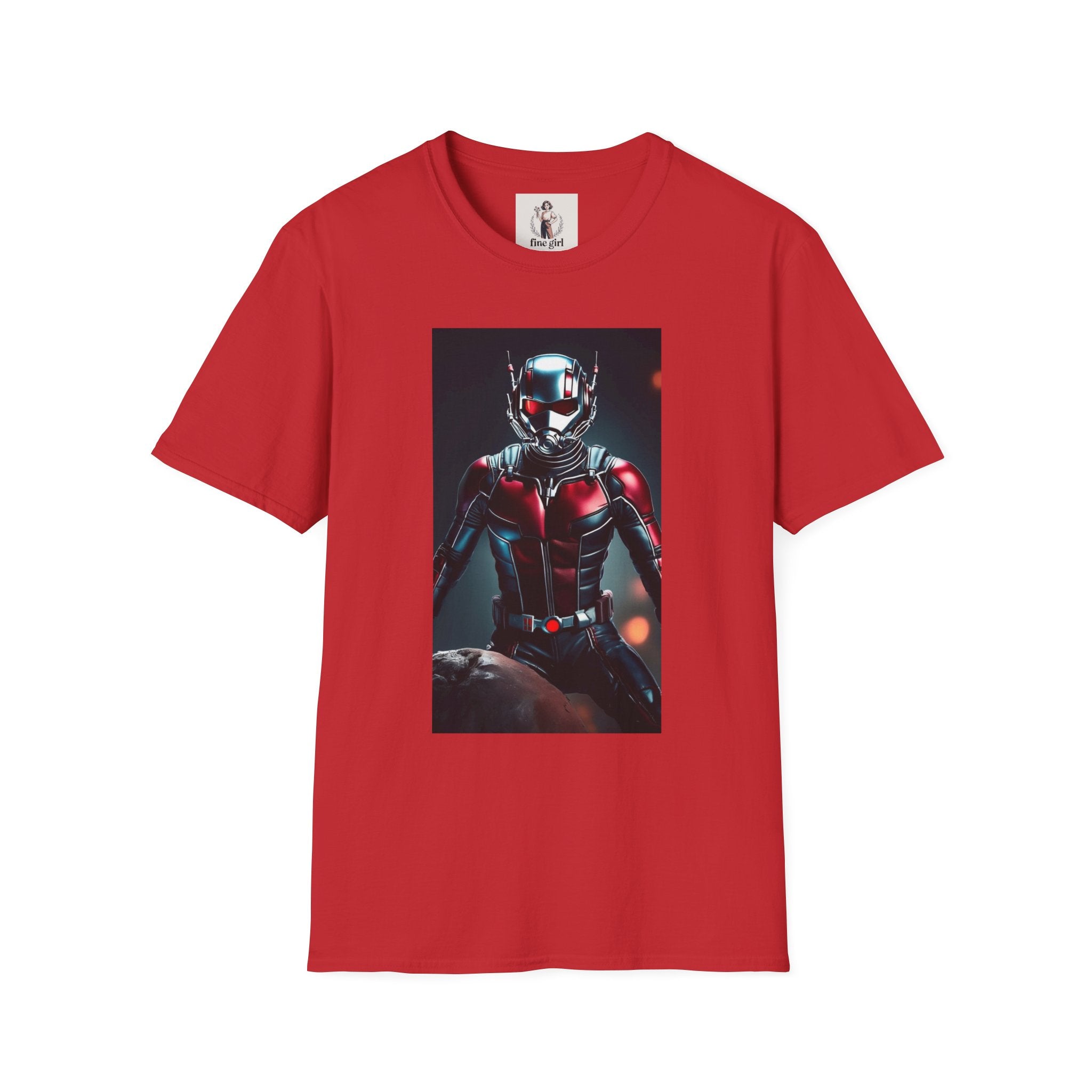 Antman Superhero Marvel Unisex Softstyle T-Shirt, Comic Book Tee, Geeky Clothing, Cosplay Costume Top