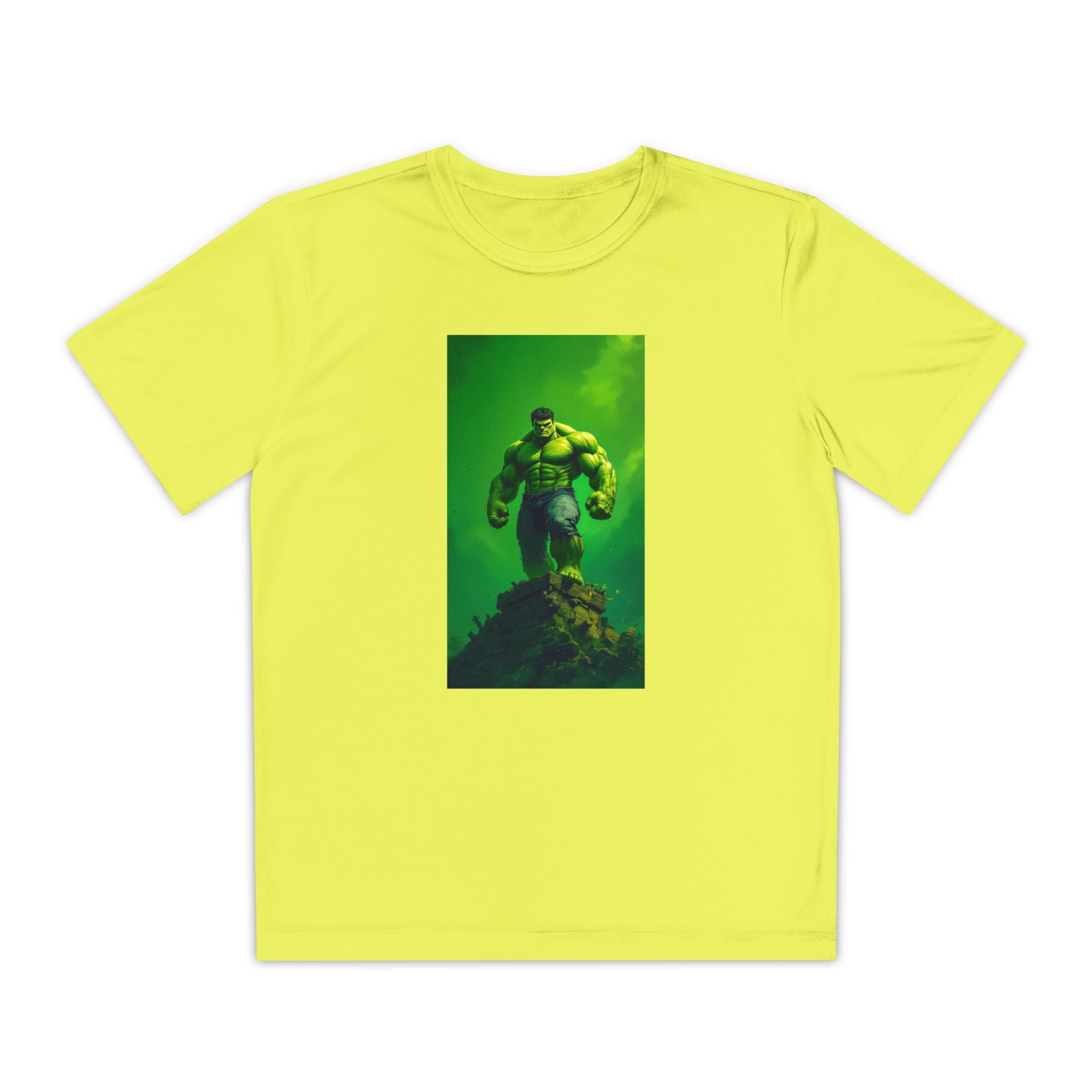 The Incredible Hulk Superhero Marvel Patriotic, Kids Graphic T-Shirt, Boys Hero Top, Girls Comic Book Clothing, Birthday