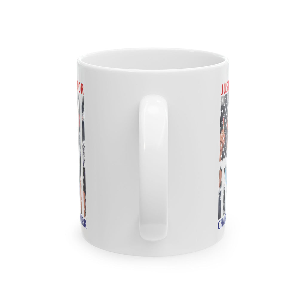 Charlie Kirk Patriotic Mug