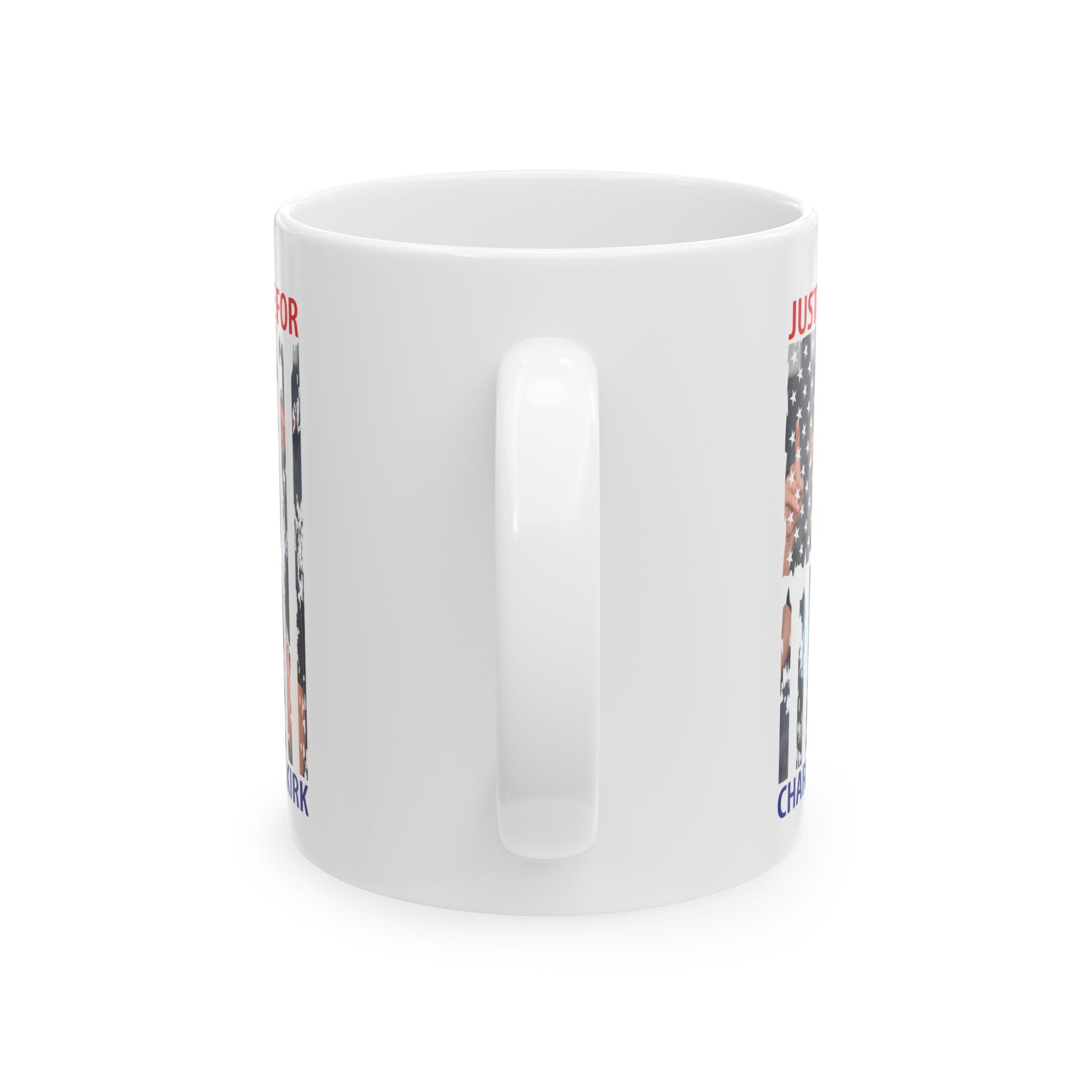 Charlie Kirk Patriotic Mug
