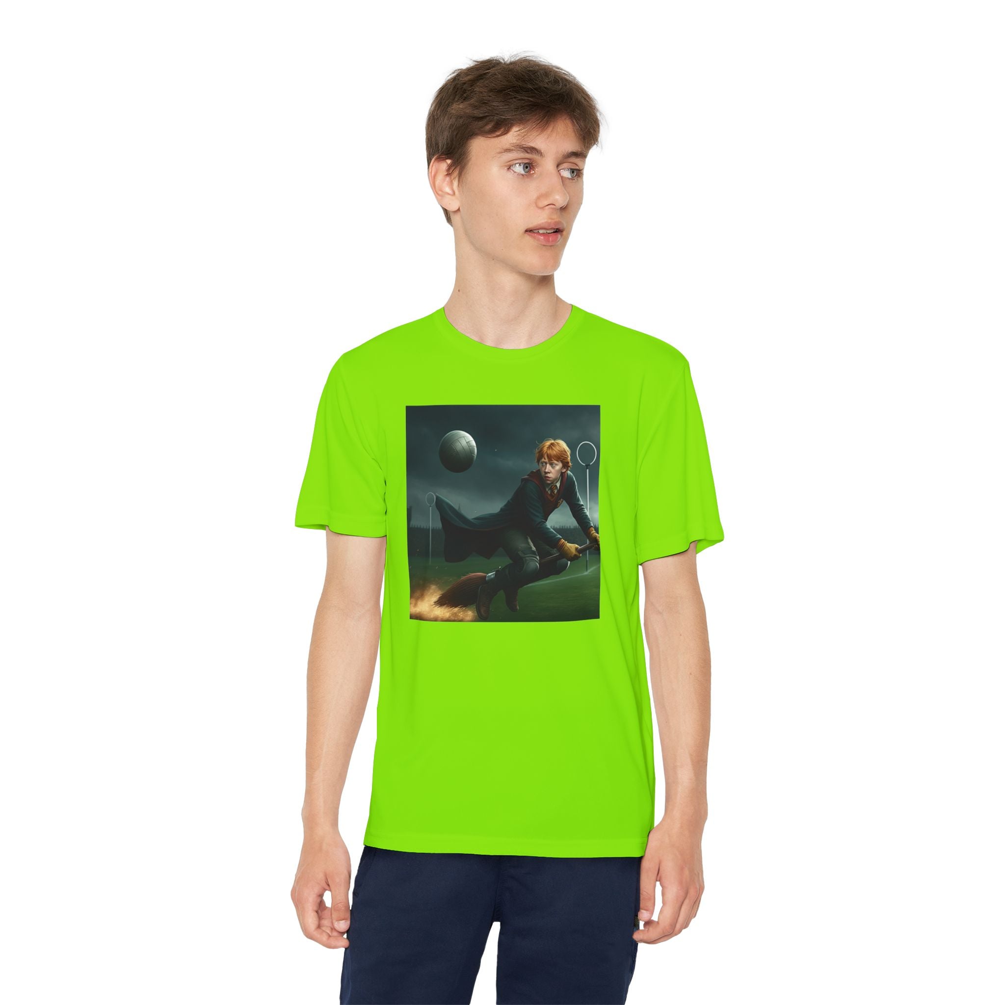 Youth Competitor Tee - Harry Potter, Wizard School Shirt, Magical Kids Top, Hogwarts Fan Gift, Sorcerer's Stone T-Shirt