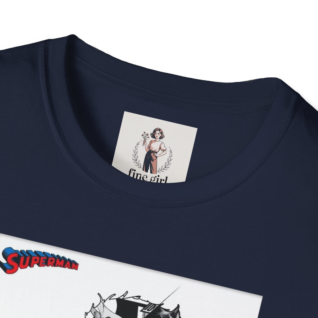 Superman Hero Unisex Softstyle T-Shirt