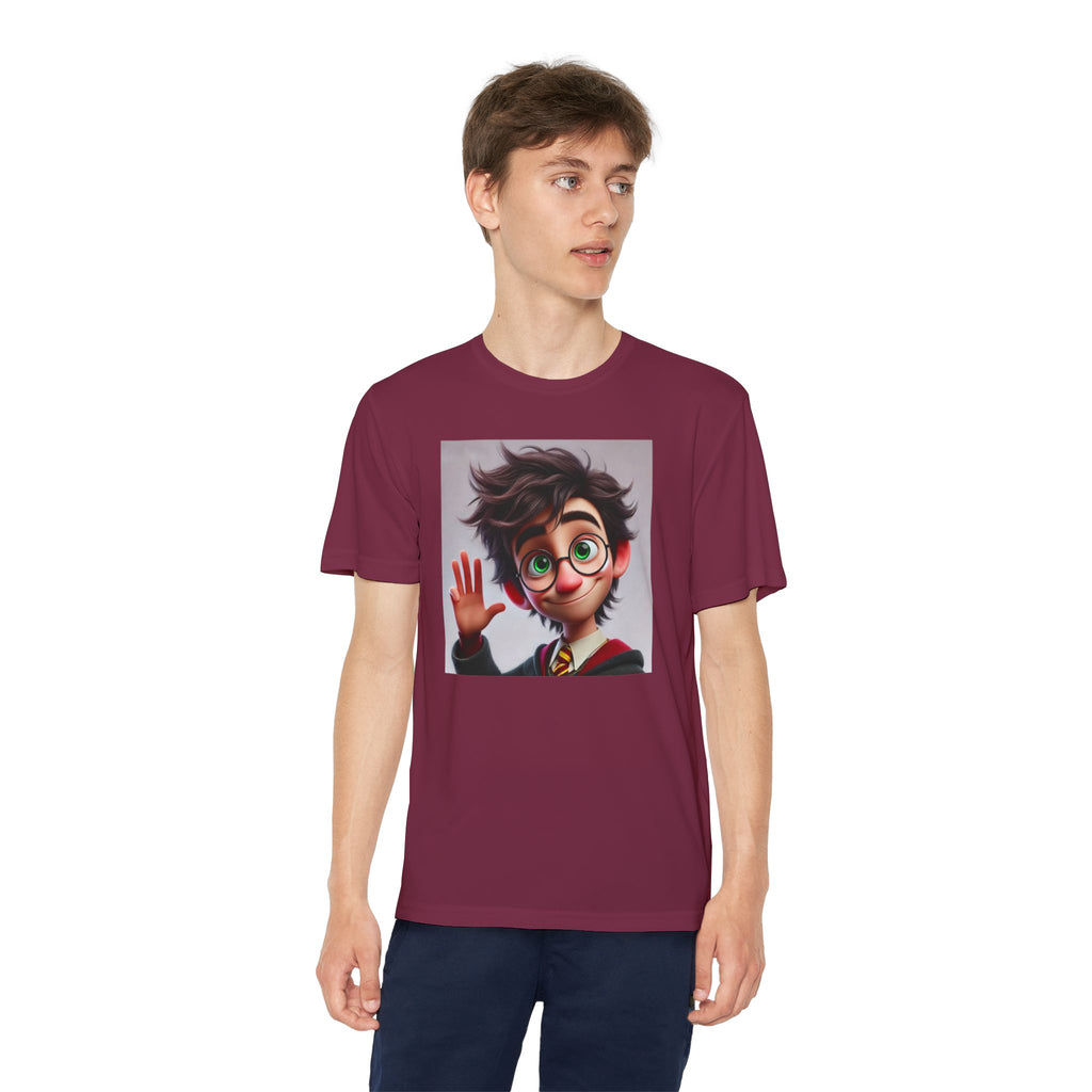 Youth Competitor Tee - Harry Potter, Wizard School Shirt, Magical Kids Top, Hogwarts Fan Gift, Sorcerer's Stone T-Shirt