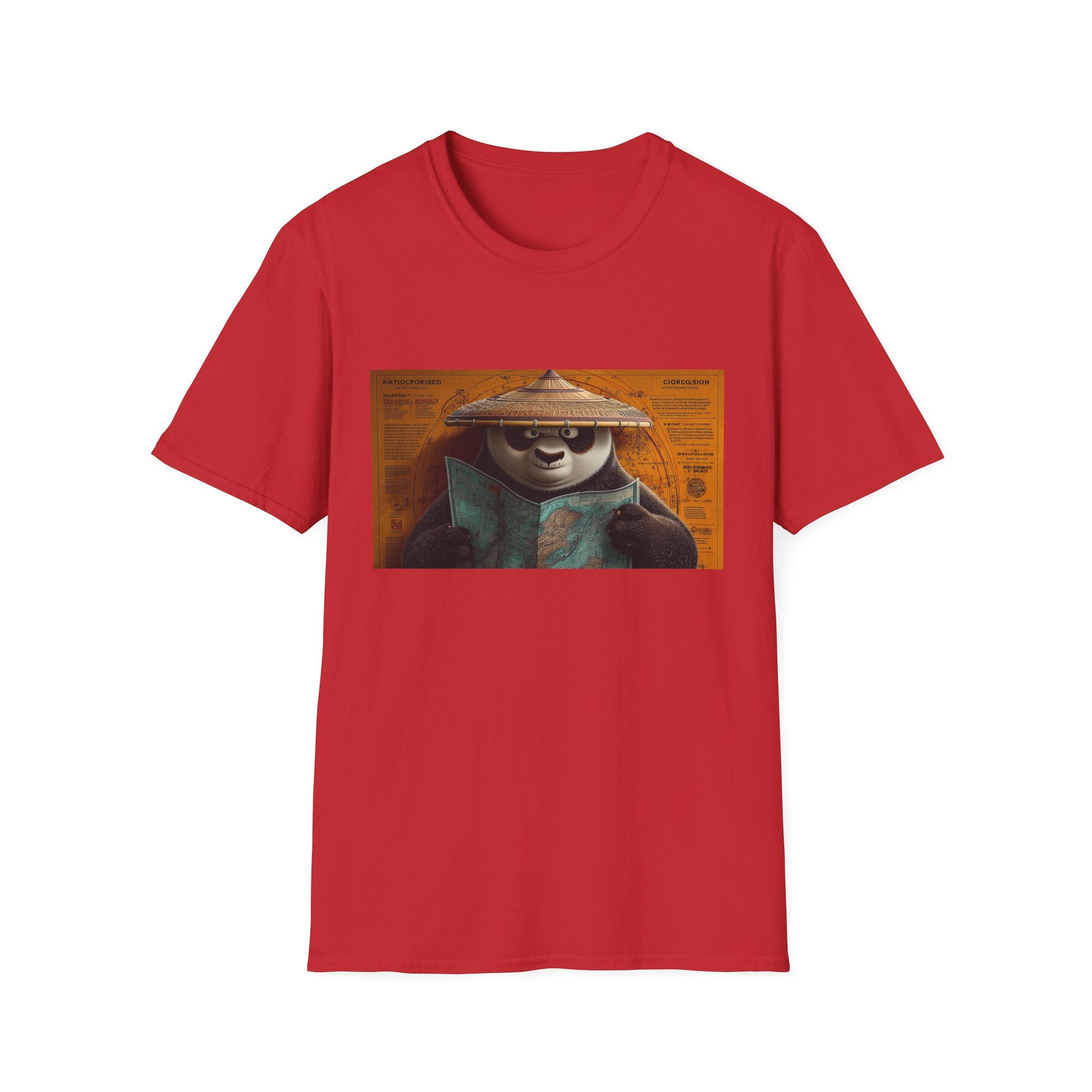 Kung Fu Panda Unisex Softstyle T-Shirt, DreamWorks Animation Youth Competitor Tee, Graphic Tee, Movie Fan Gift, Cult Classic Shirt, Comfy