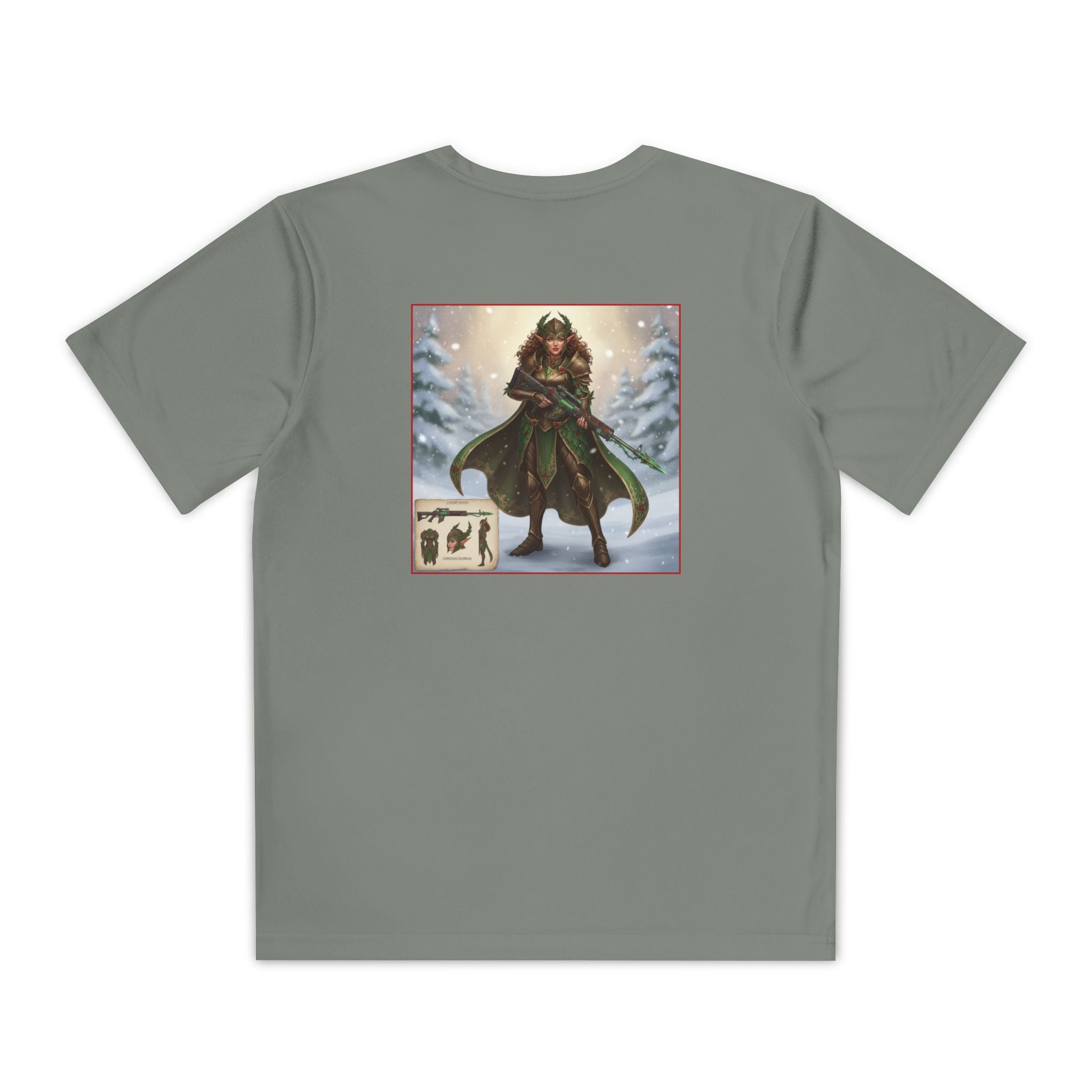 Yule Guard Patriotic Christmas Holiday ~ Youth T-Shirt, Unisex Softstyle T-Shirt