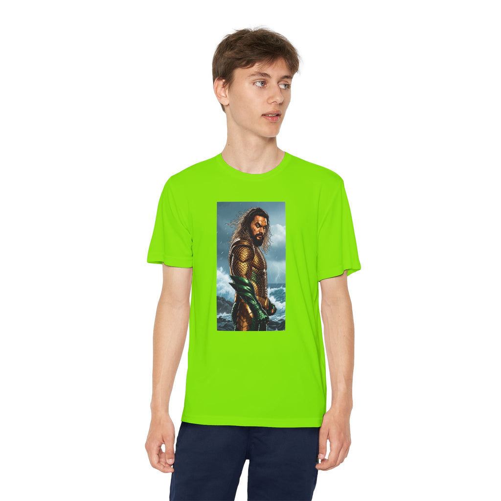 Aquaman Superhero Youth Tee, Kids Superhero Shirt, Child Aquaman T-shirt, Comic Book Tee, Superhero Fan Gift
