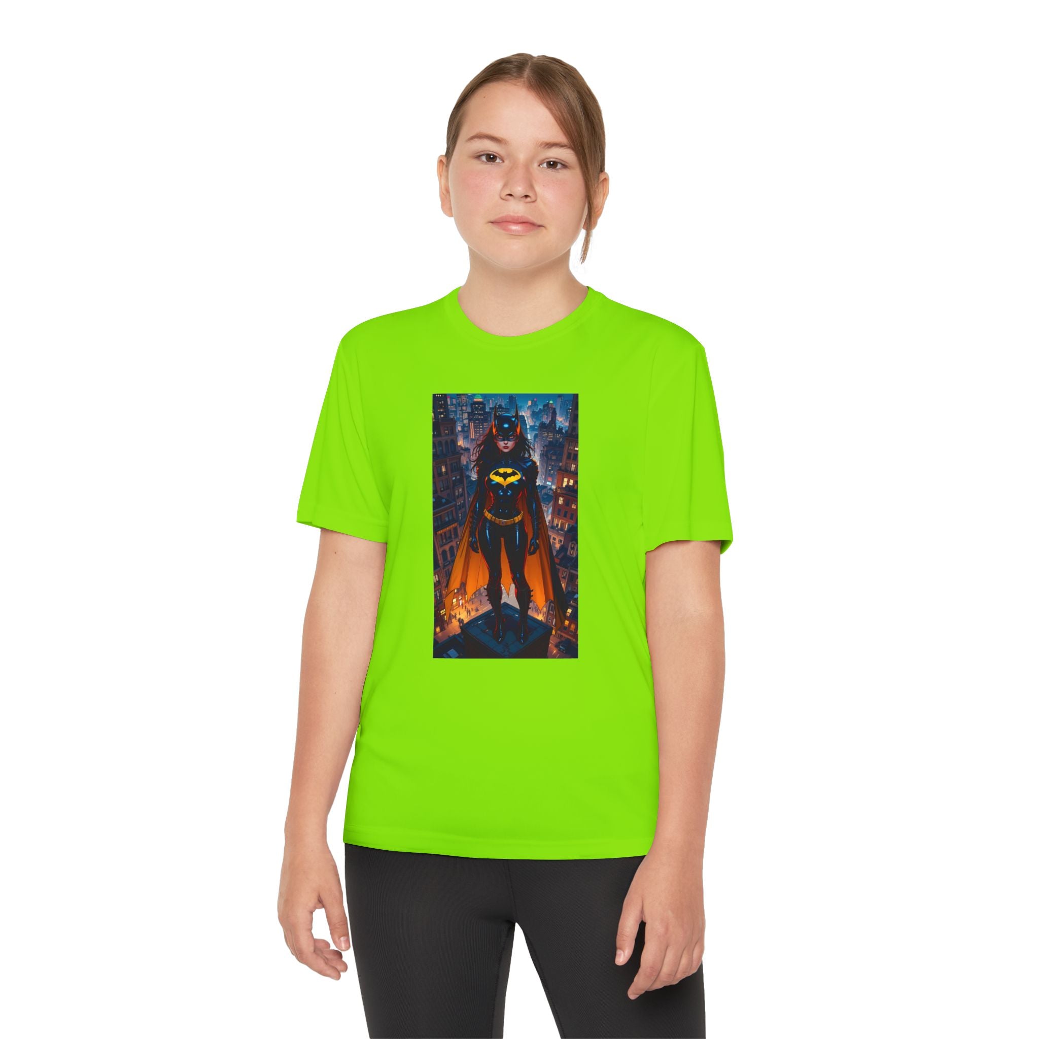 Copy of Superhero Youth T-Shirt Sports Graphic Tee, Cool Athletic Shirt for Kids