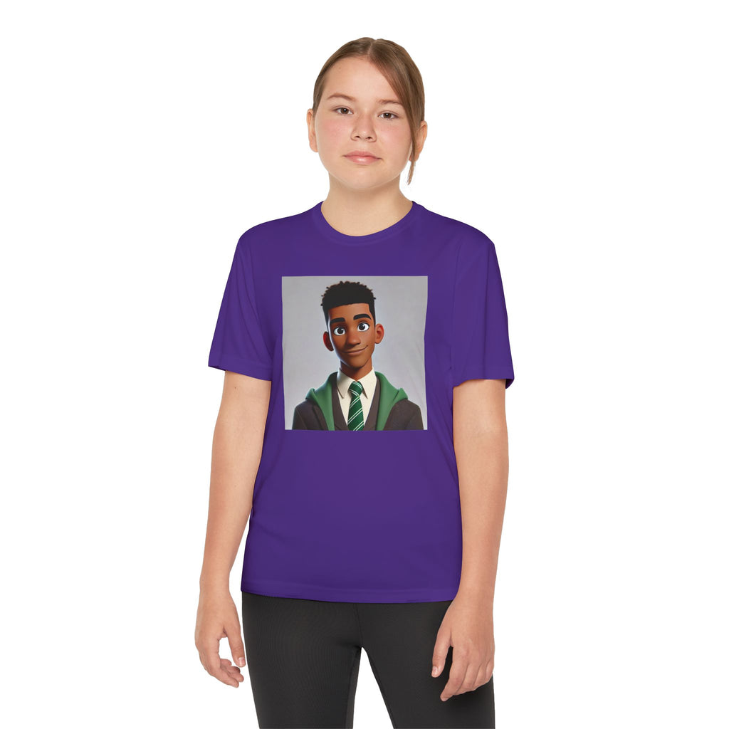 Youth Competitor Tee - Harry Potter, Wizard School Shirt, Magical Kids Top, Hogwarts Fan Gift, Sorcerer's Stone T-Shirt
